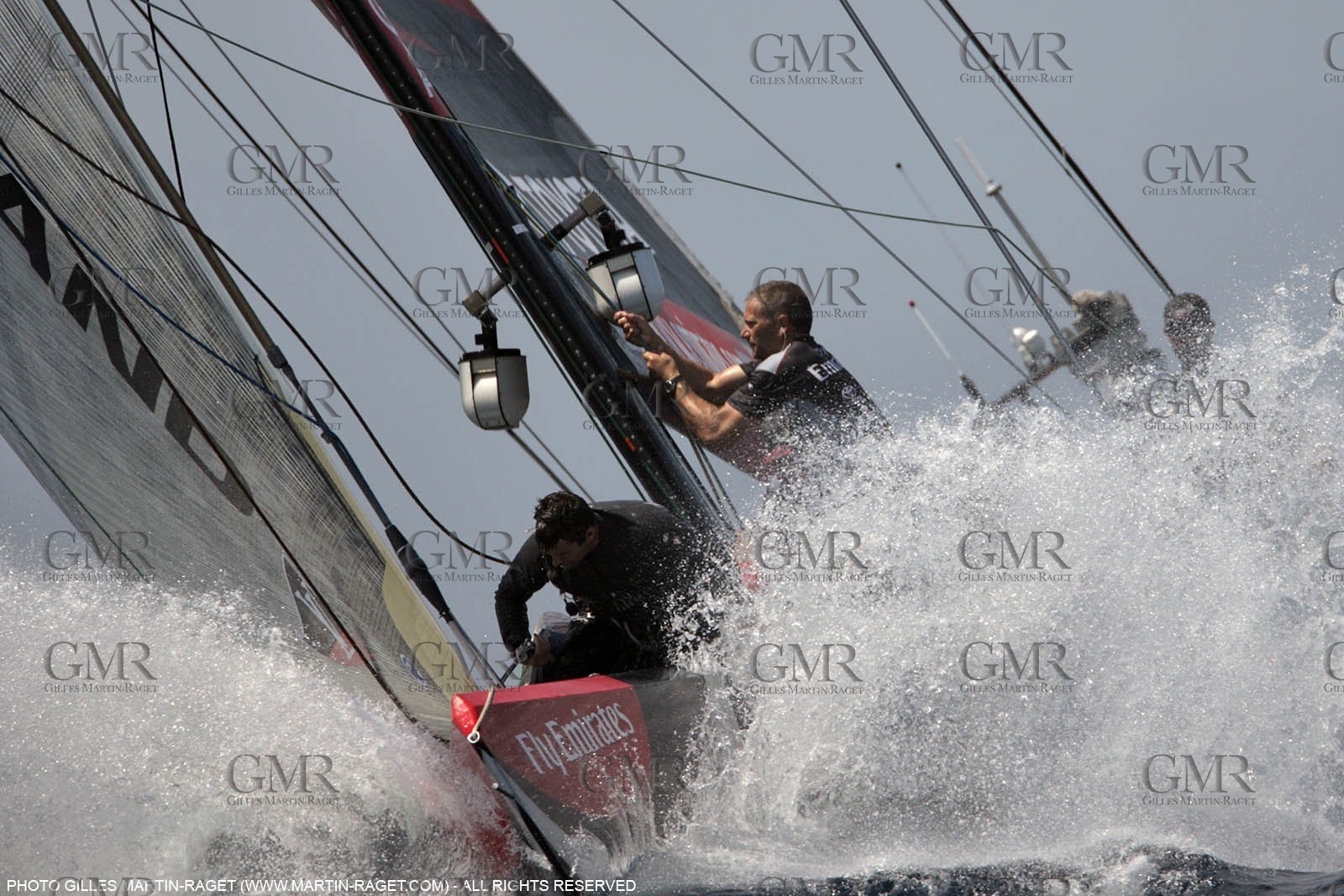 29 06 2007-Valencia (Spain)- 32nd America's Cup - Final Match - Day 5 - Alinghi vs Emirates Team New Zealand