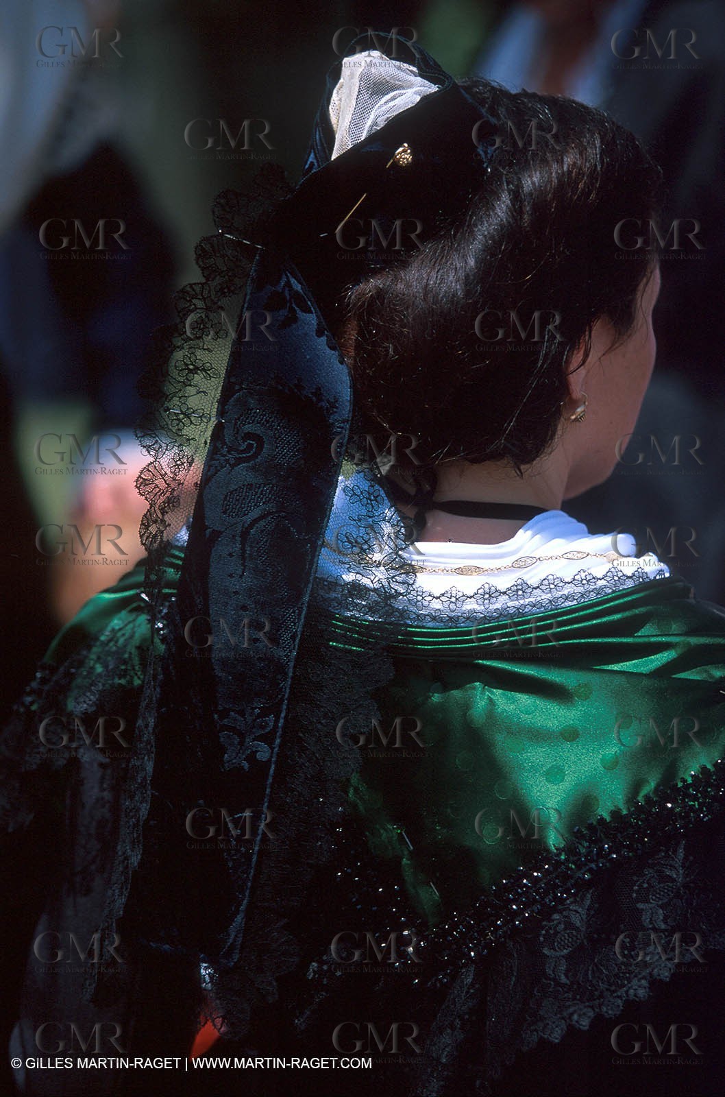 Women of Arles in traditional costume