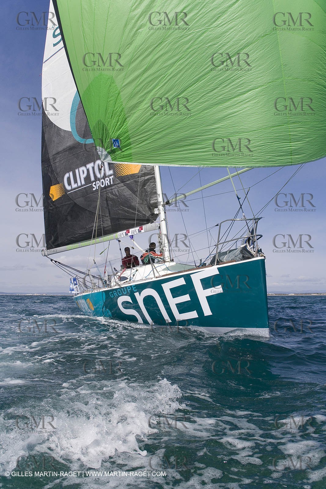 27 03 08- La Grande Motte- (FRA,34) Transat AG2R 2008- Jean-Paul Mouren- Laurent Pellecuer