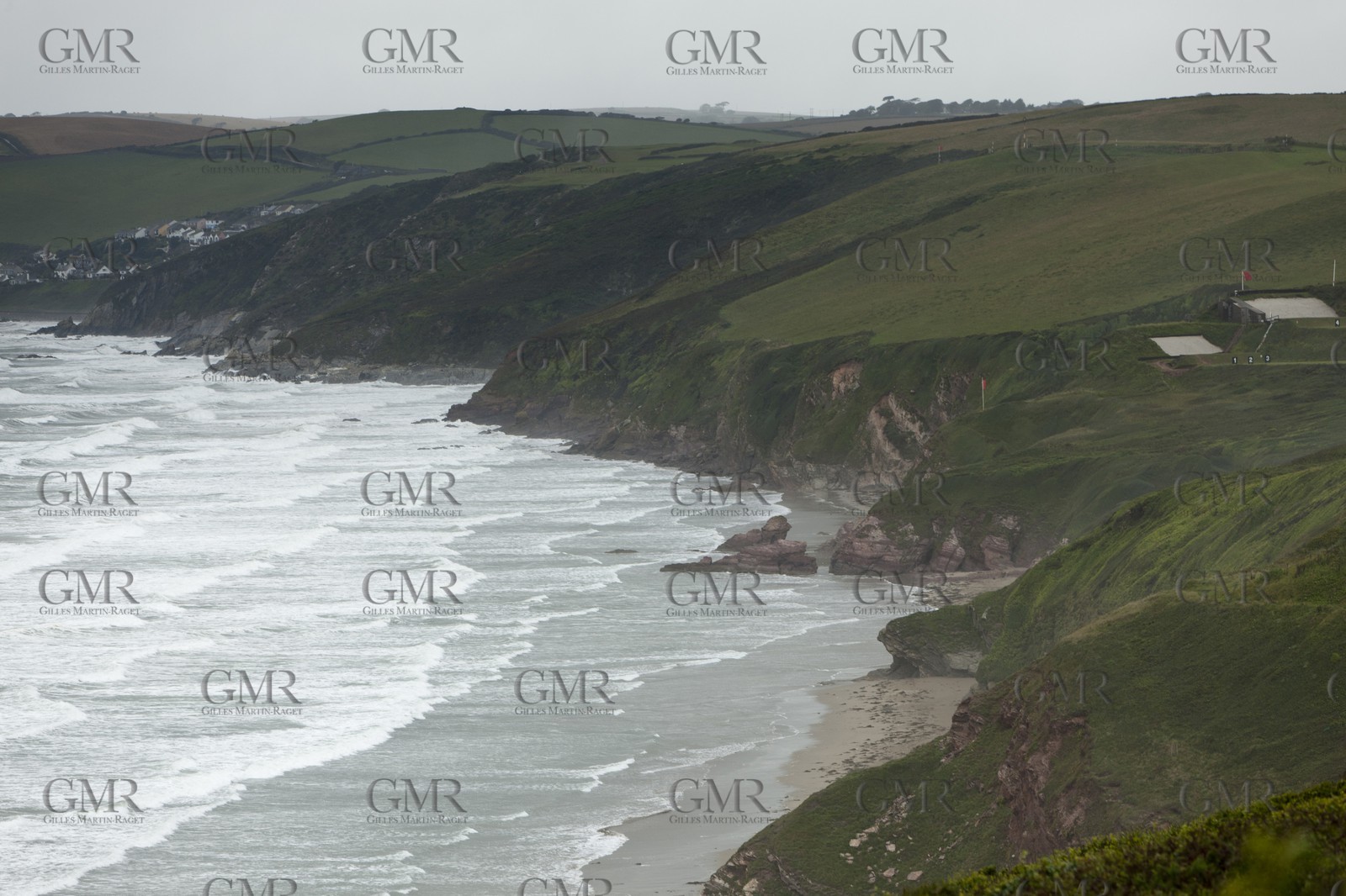 06 098 2011 - Plymouth (UK) - 34th America's Cup - AC World Series - Plymouth 2011 - Cornwall coast west of plymouth