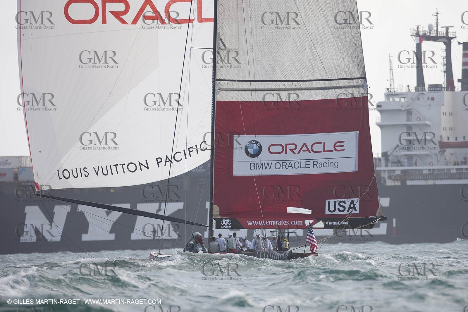 05 02 2009 - Auckland (NZL) -  Louis Vuitton Pacific Series -  Racing Day 4 - Round Robin 2