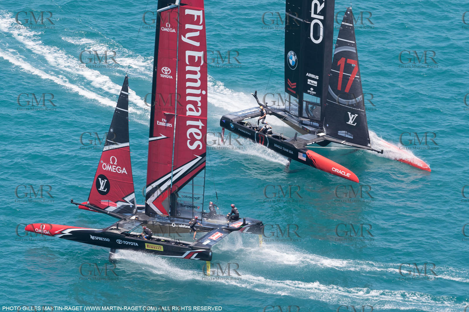 18 06 2017 - Bermuda (BDA) - 35th America's Cup 2017 - 35th America's Cup Match Presented by Louis Vuitton