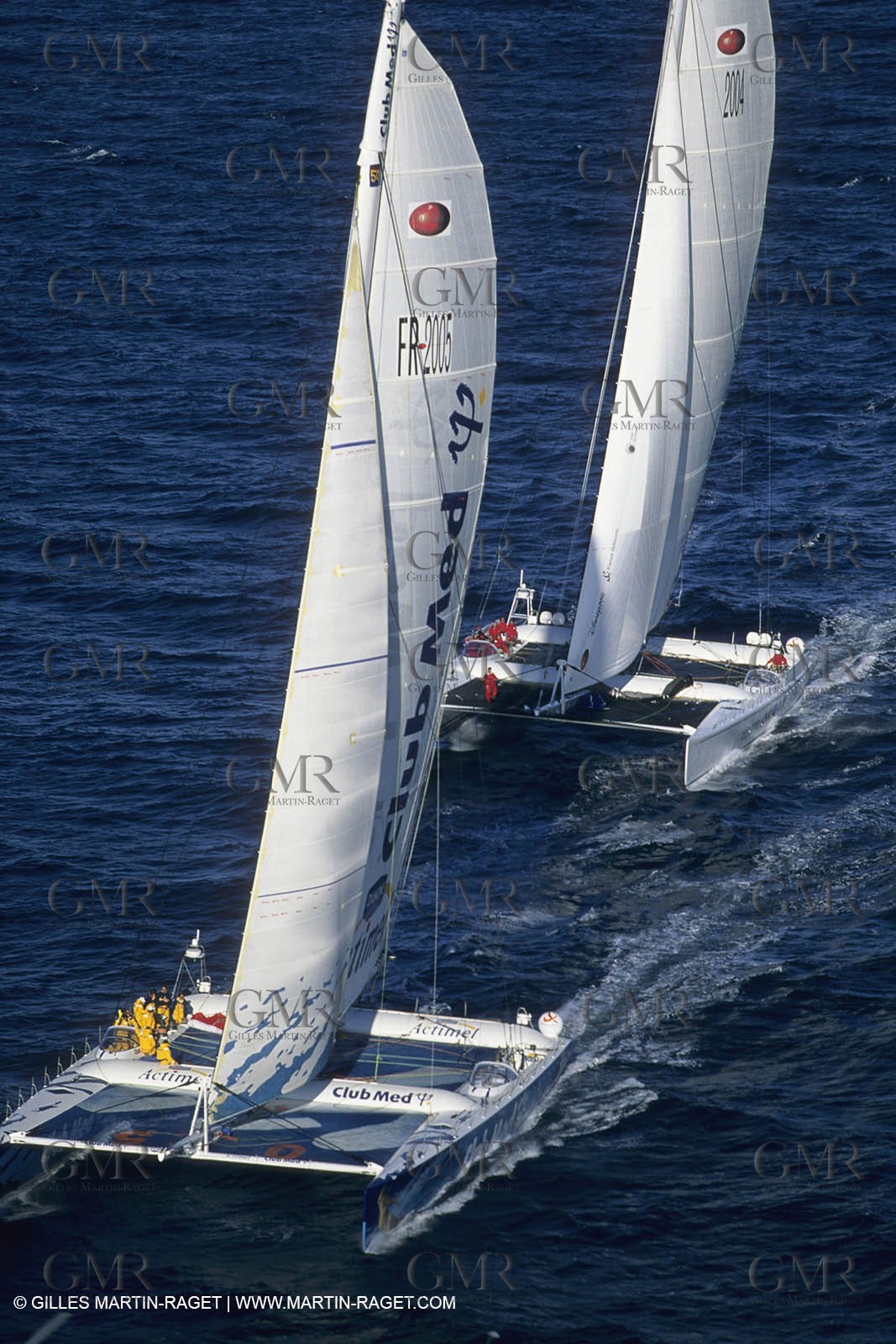 Sailing, OffshoreRacing,maxi Multihulls,  The Race