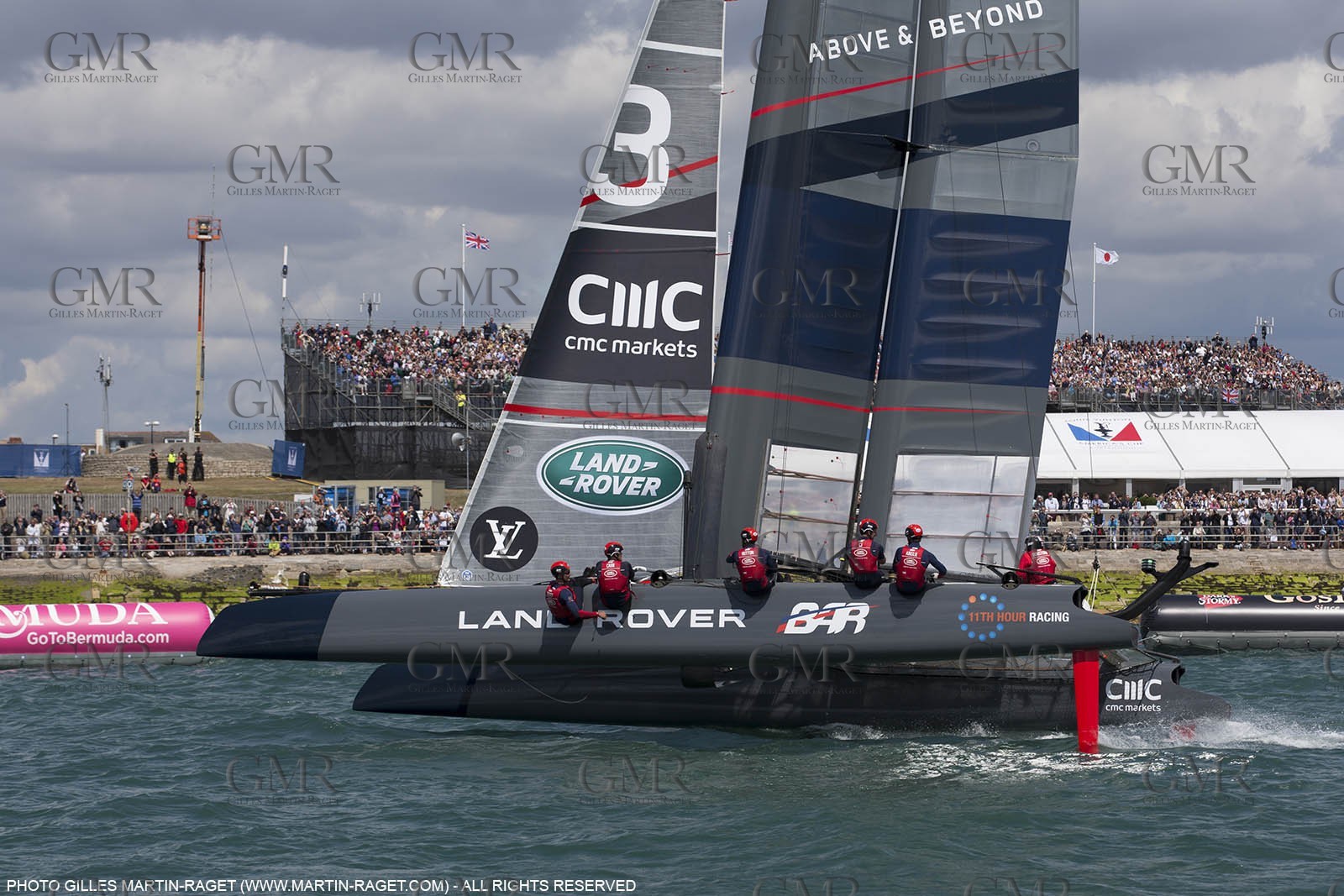 25 07 2015, Portsmouth (GBR), 35th America's Cup, Louis Vuitton America's Cup World Series Portsmouth 2015, Race Day 1