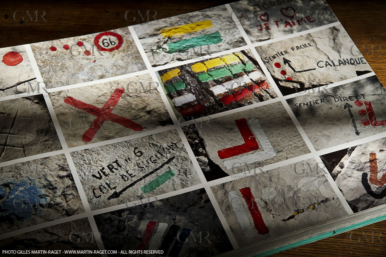 09 11 2010 - Marseille (FRA,13) - Photos odf the book Calanques, Si proches, si lointaines, Ed. Cres, Words by Juliette Lembot, Photos by Gilles Martin-Raget