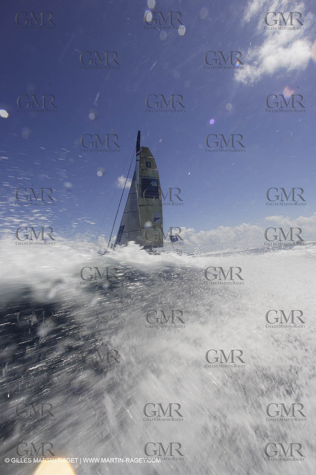 06 11 2006 - Pointe à Pitre Guadelupe (FRA) - Route du Rhum 2006 arrival - Pascal Bidegorry -Banque Populaire (second)