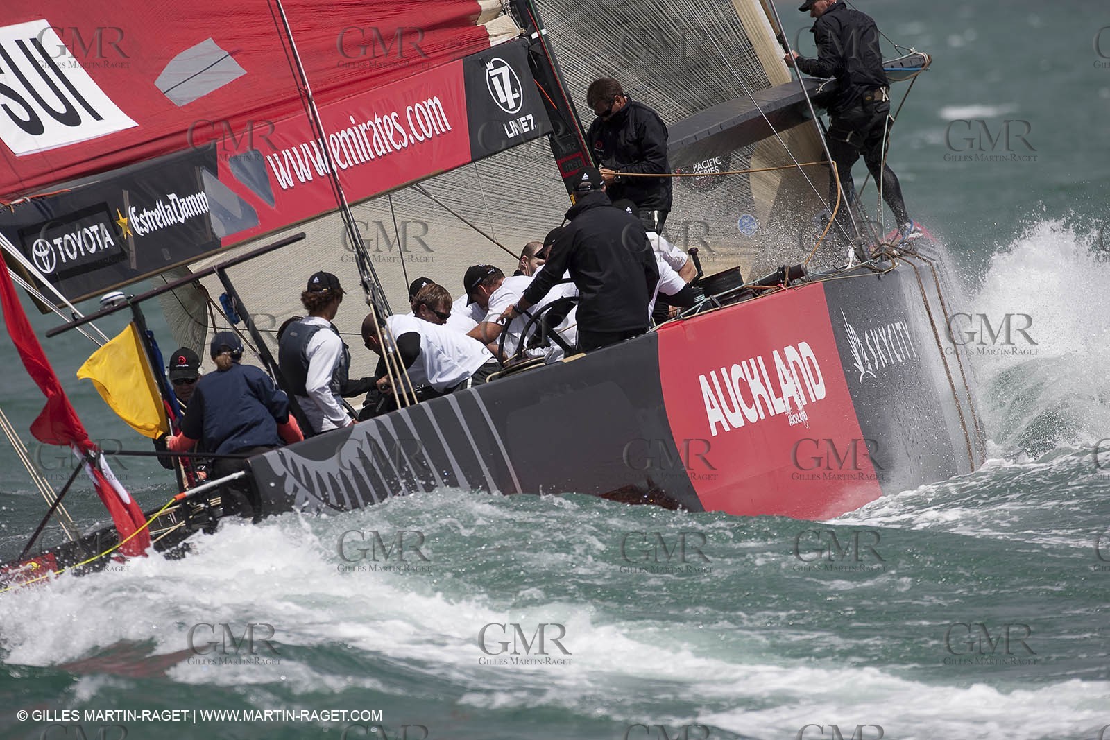 31 01 2009 - Auckland (NZL) -  Louis Vuitton Pacific Series -  Racing Day 2