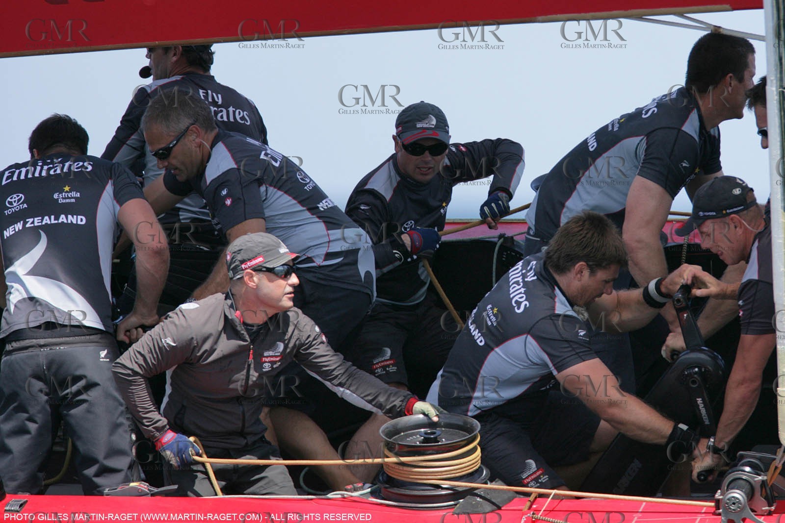 03 06 2007-Valencia (Spain)- 32nd America's Cup - Louis Vuitton Cup Final - Day3