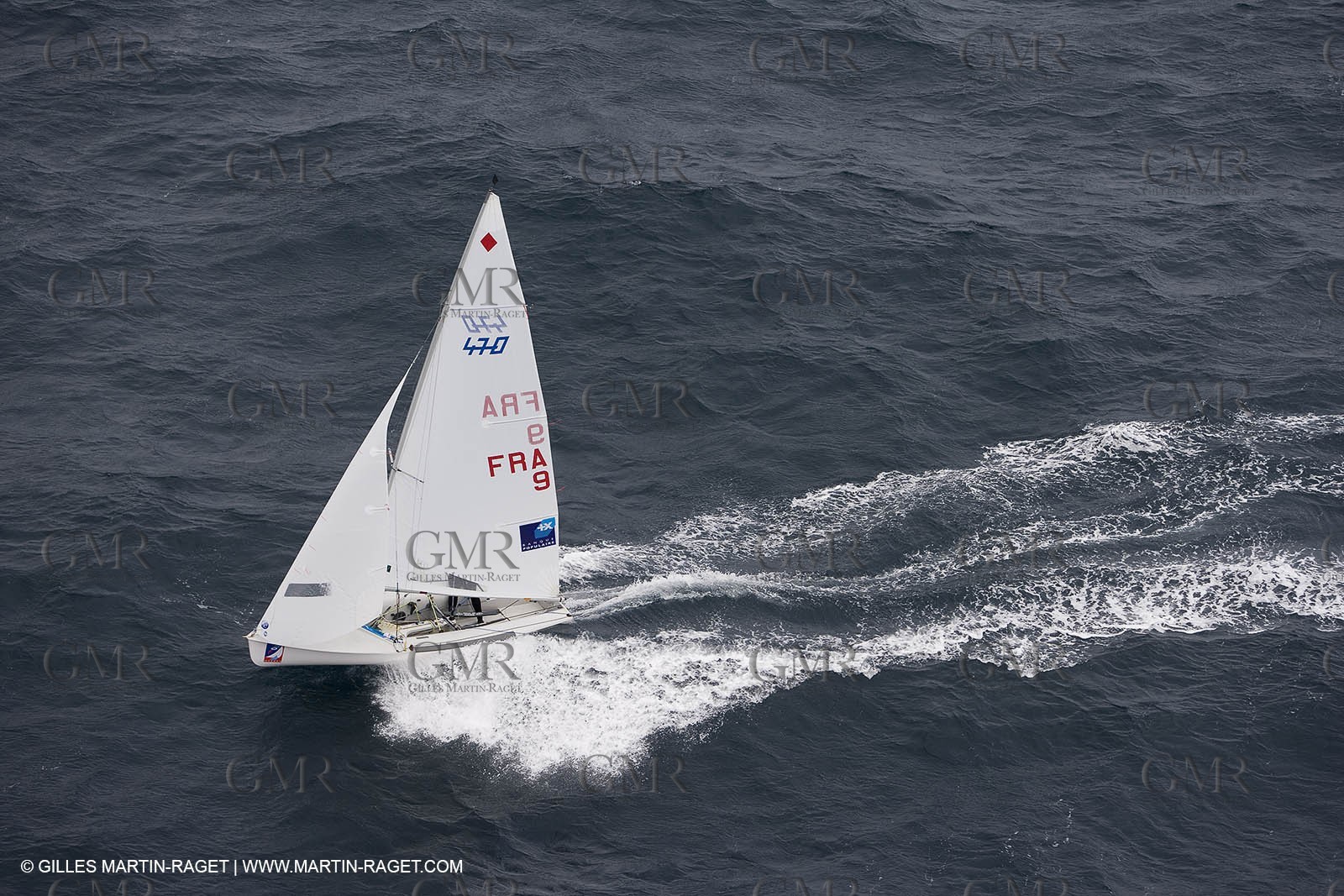 26 04 2007 - 2007 Semaine Olympique Française - Hyères (South of France) - Day 5 - Team France - 470 Femme - Lecointre-Lemaître