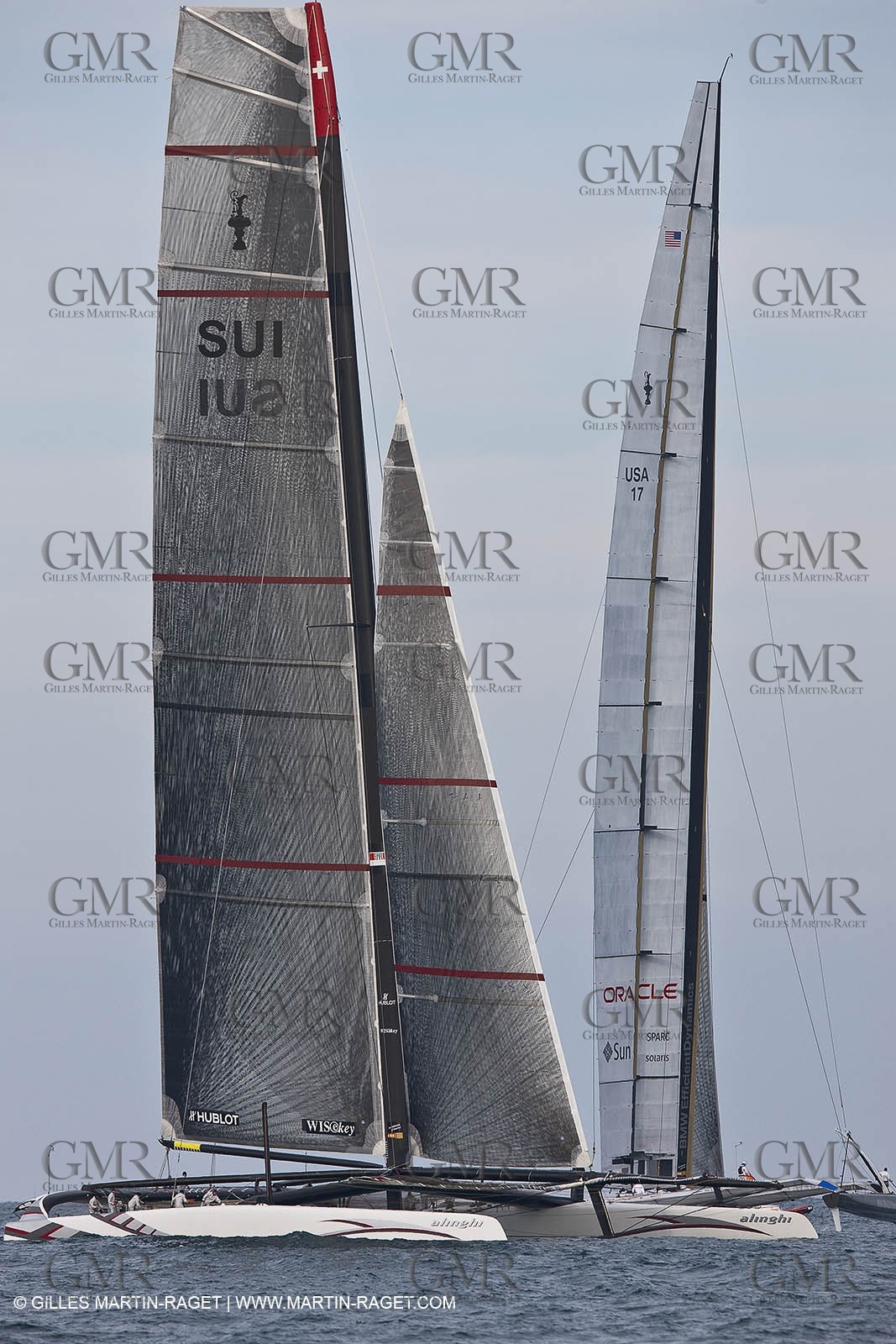 14 02 2010 - Valencia (ESP) - 33rd America's Cup - BMW ORACLE Racing - Race 2