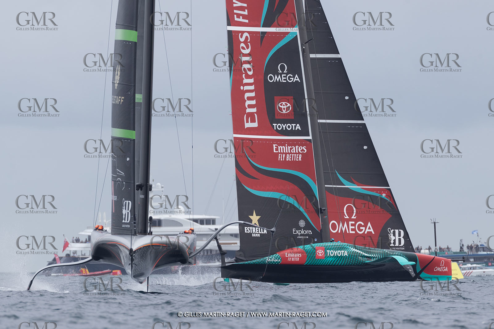 12:10 2024, Barcelona (ESP), Louis Vuitton 37th America's Cup, Final Match, Race Day 1, Race 2