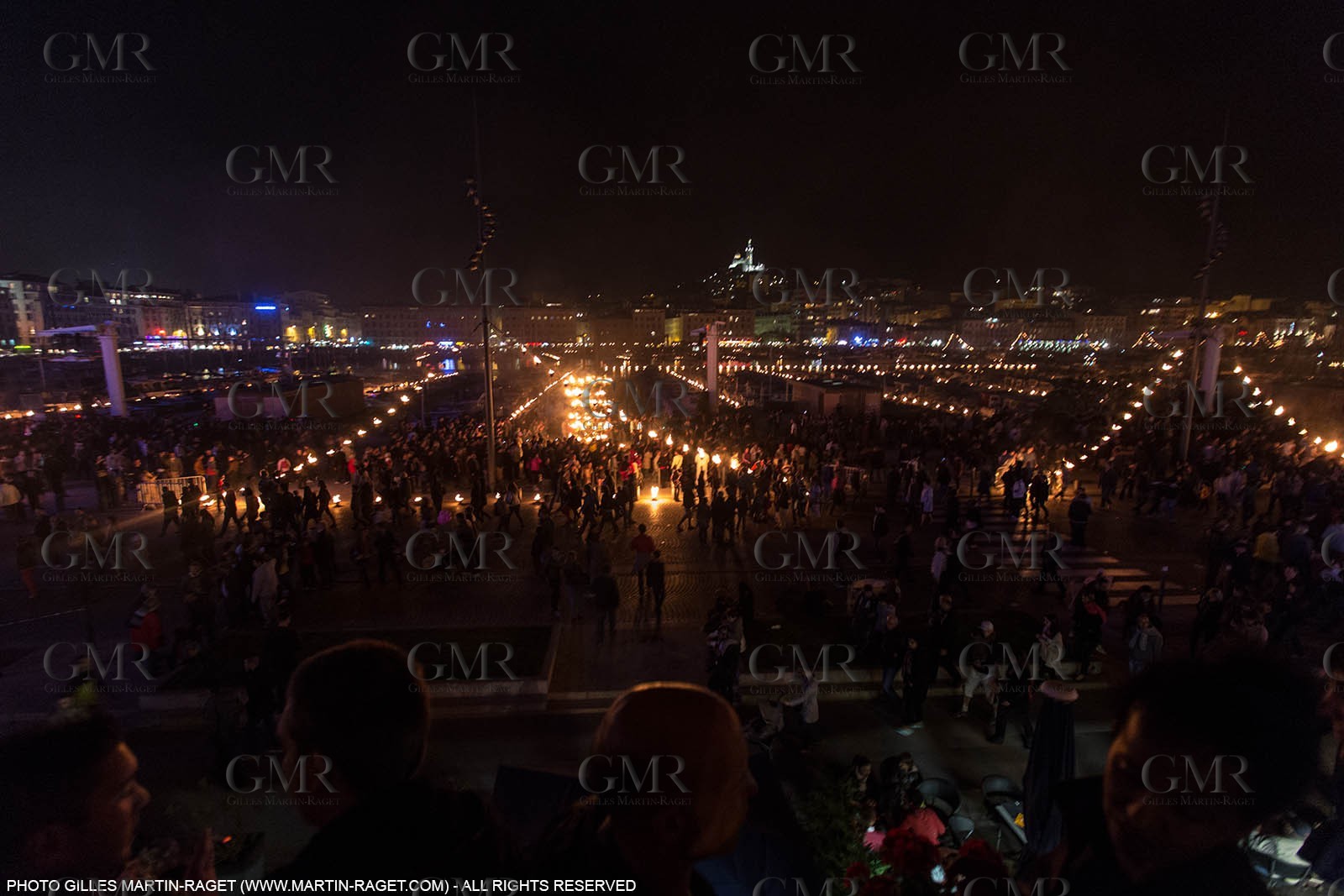 03 05 2013 - Marseille (FRA,13) - Marseille Provence 2013, Historical port Illumination by Company Carabosse