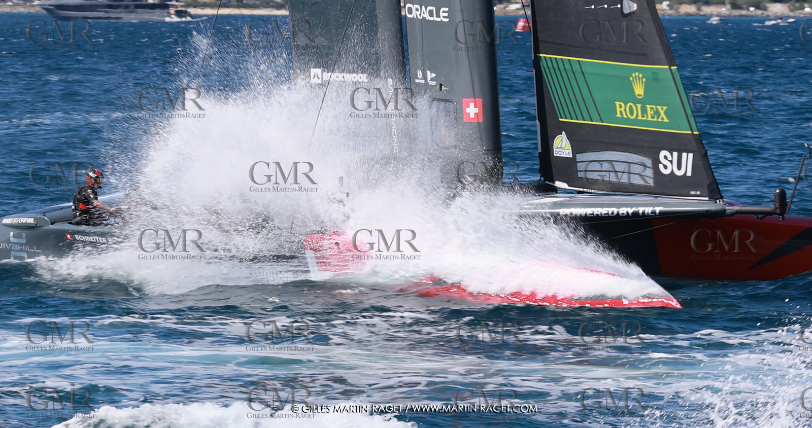 10 09 2025, Saint-Tropez,(FRA), Rockwool SailGP France Saint-Tropez, Race Day 1