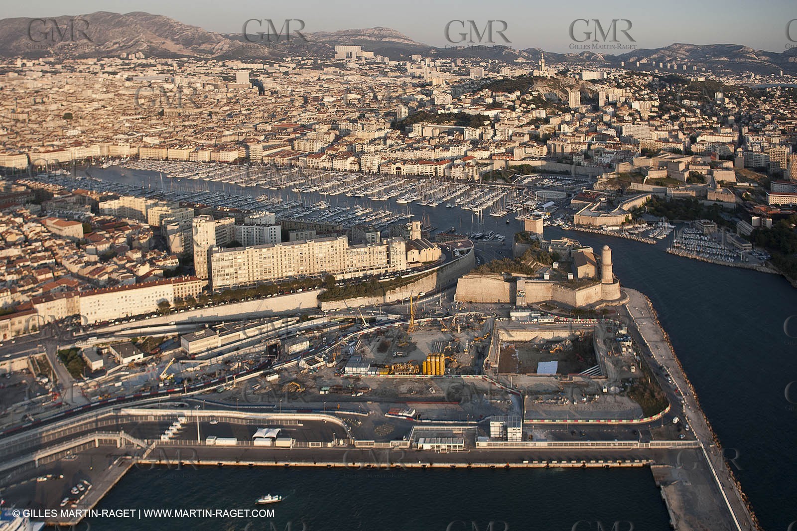 22 06 2010 - Marseille (FRA,13) Chantier du Mucem