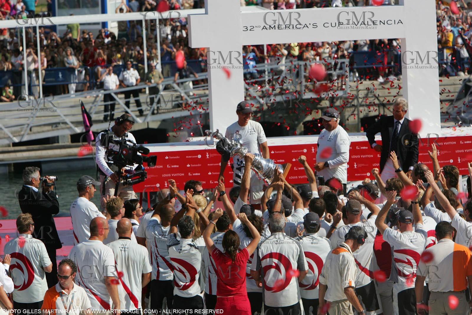 03 07 2007-Valencia (Spain)- 32nd America's Cup - Final Match - Day 8 - Alinghi vs Emirates Team New Zealand