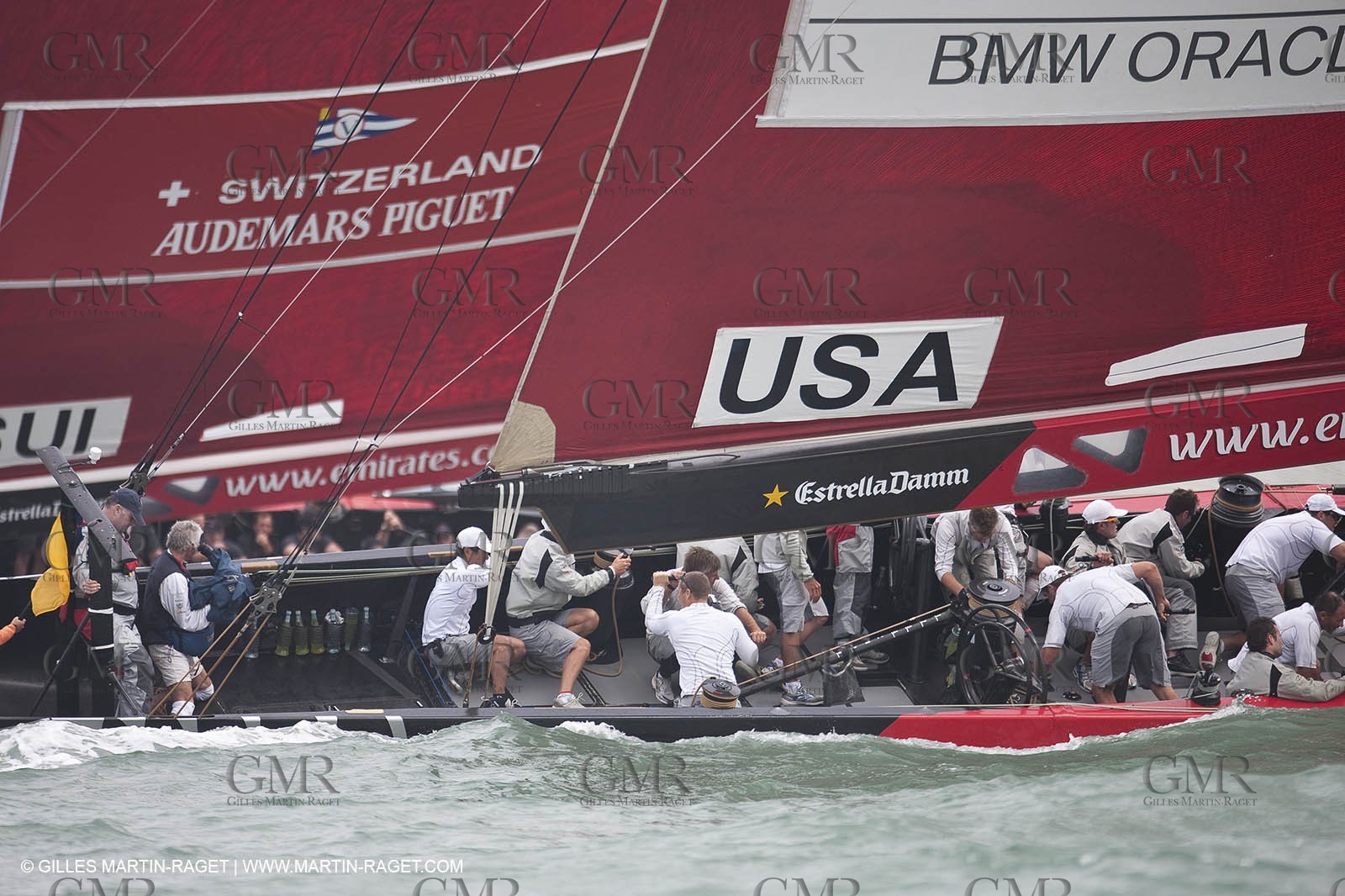 12 02 2009 - Auckland (NZL) -  Louis Vuitton Pacific Series -  Racing Day 12 - Challenger final