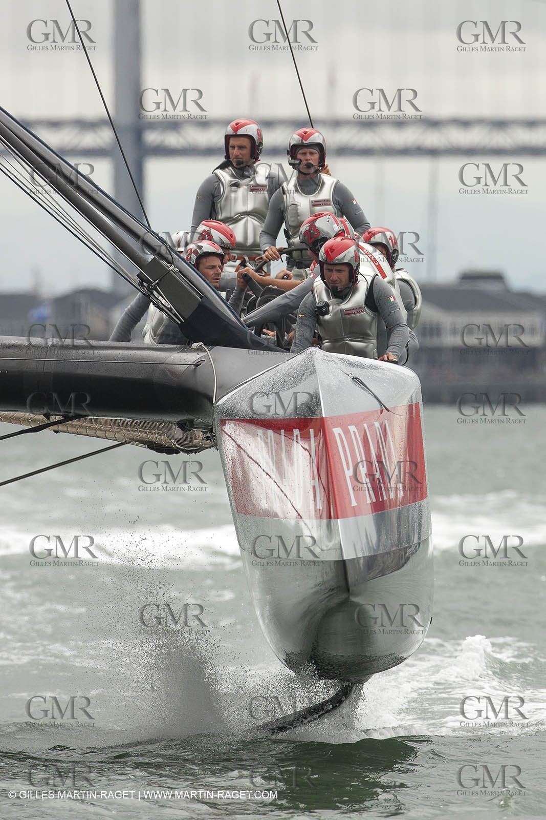 16 07 2013 - San Francisco (USA,CA) - 34th America's Cup - Louis Vuitton Cup - Round Robin - Race Day 6 - Luna Rossa Vs Artemis Racing (DNS)