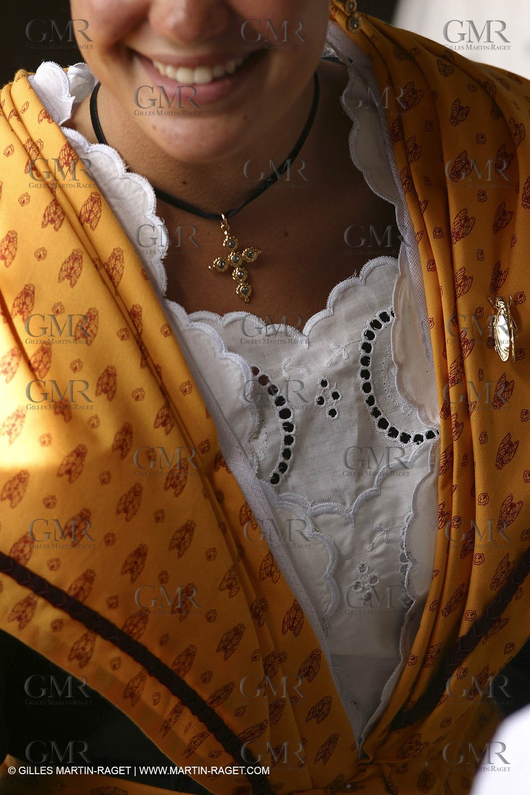 Women of Arles in traditional costume