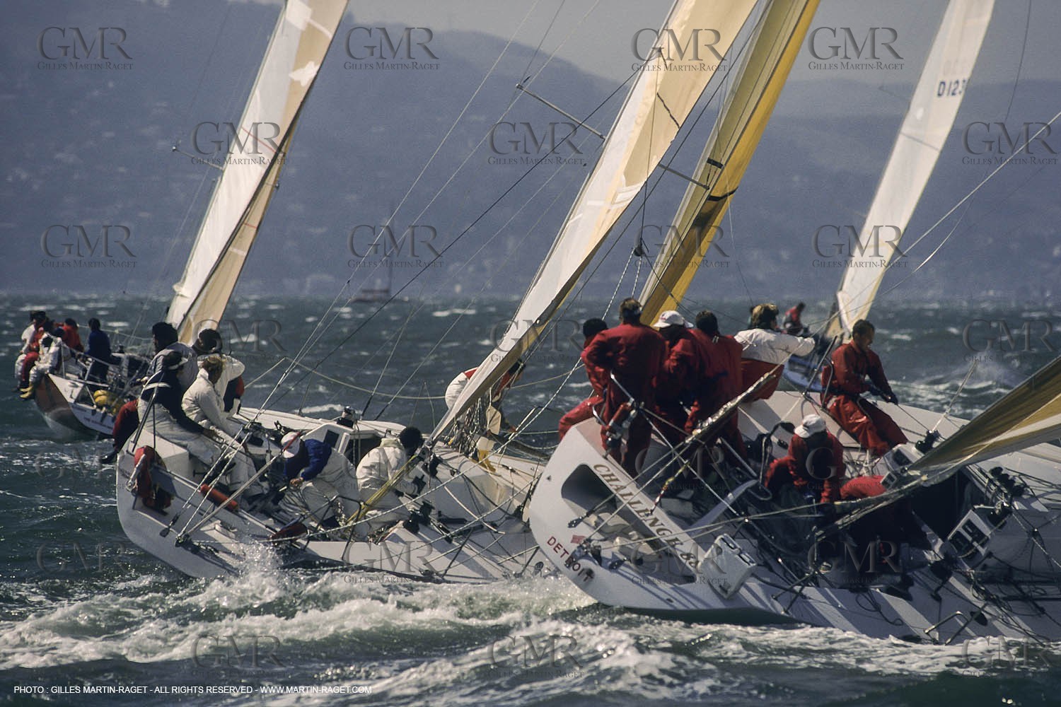 Sailing, Yacht Racing, One Ton Cup 1987, San Francisco (USA, CA)