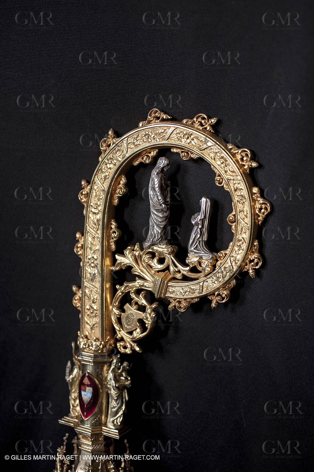 04 02 2013 - Marseille(FRA,13), Notre Dame de la Garde,liturgical silverware