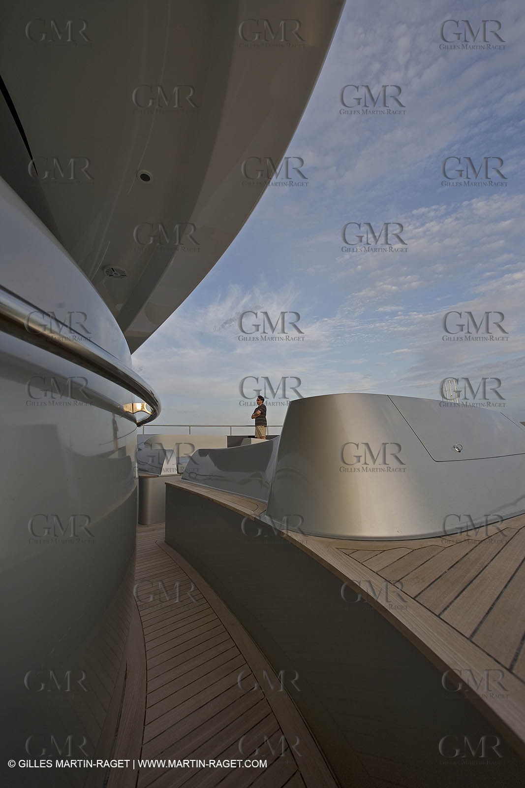 11 06 2007 - Valencia (Spain) - Super Yacht Catamaran Bradley, Gilles Vaton design built by H2X in la Ciotat (France)