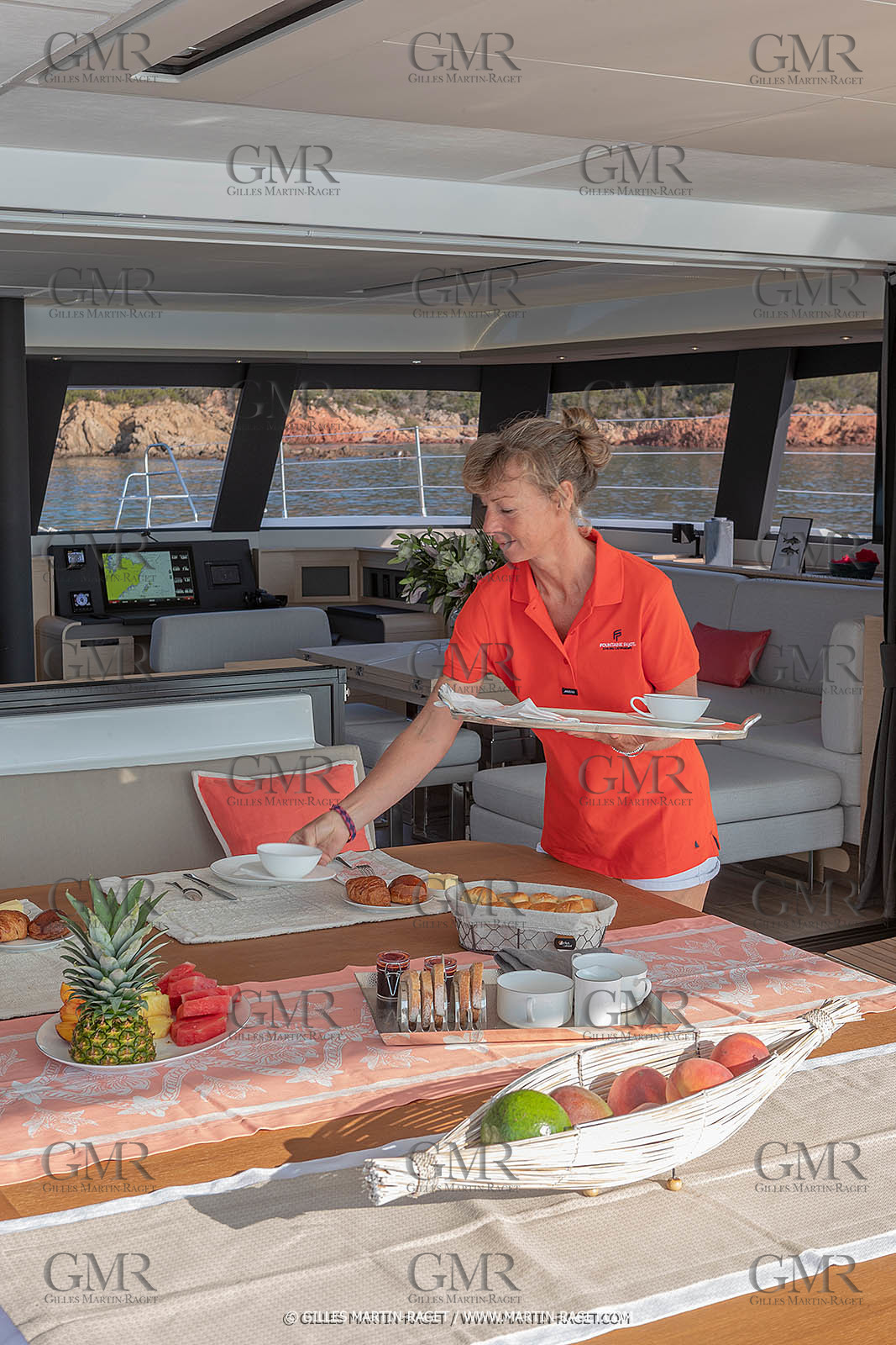 30 08 2018, Porto Vecchio (FRA, South Corsica) Chantier Fountaine-Pajot, Alegria 67