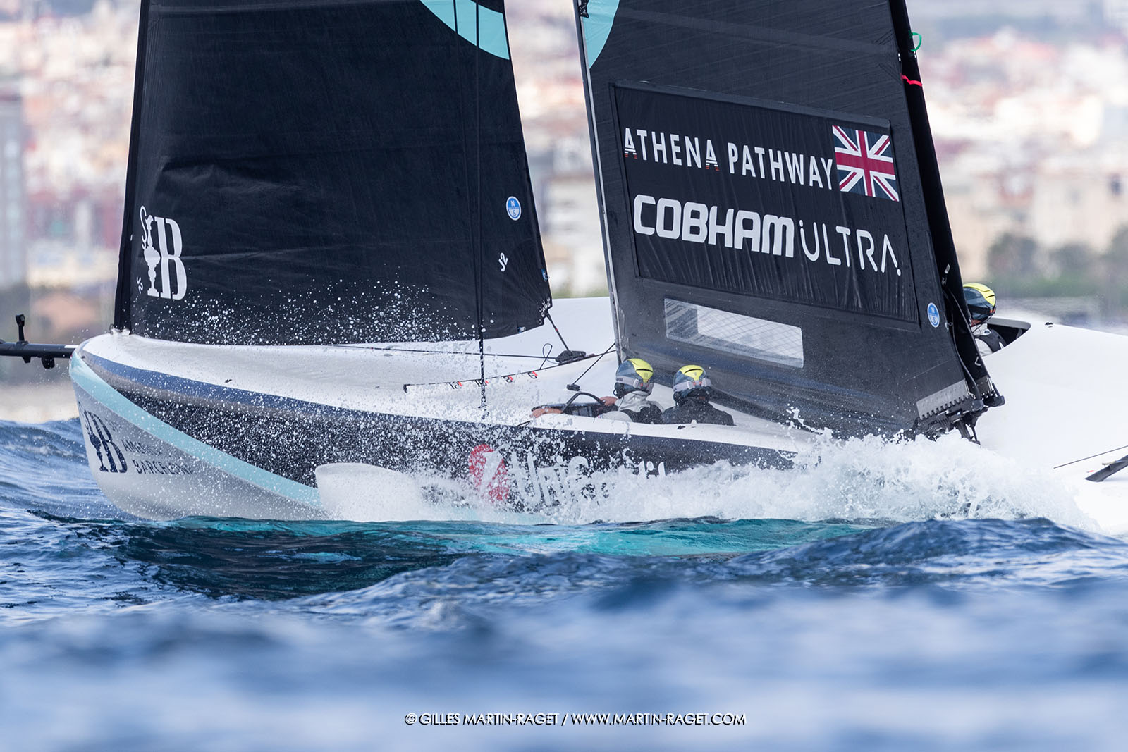 18 09 2024, Barcelona (ESP), Unicredit Youth America's Cup, Race Day 2