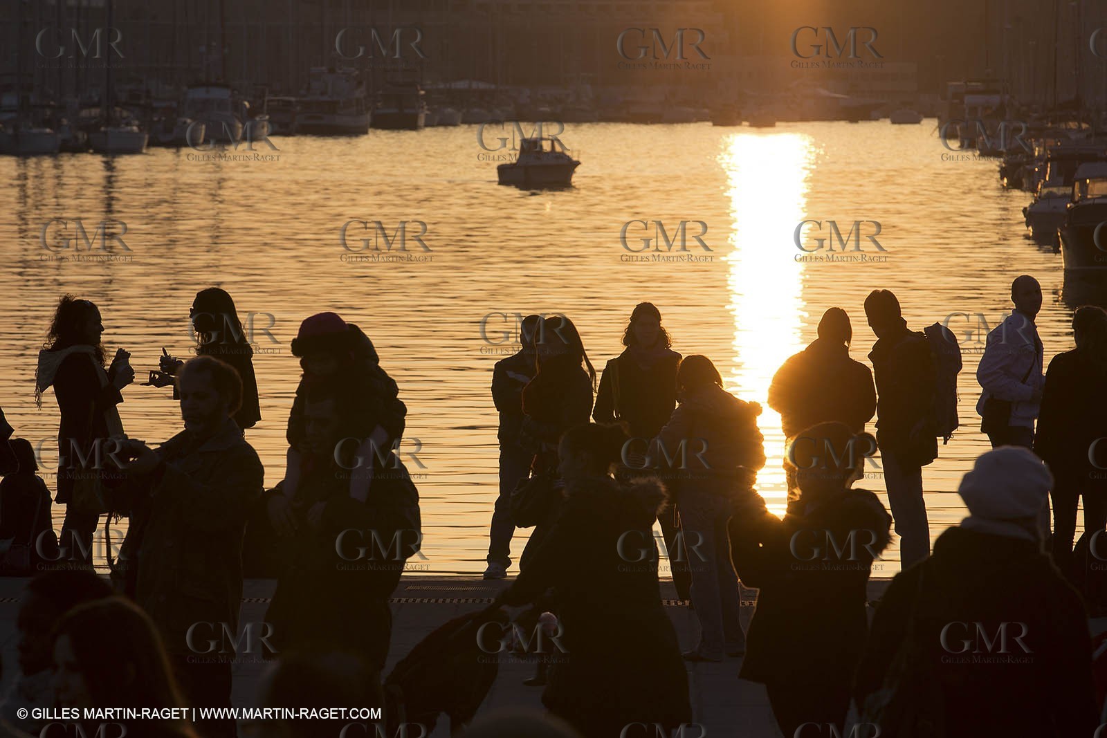 02 02 2013 Marseille (FRA,13) - Opening of the shadehouse and renovated historical Vieux Port