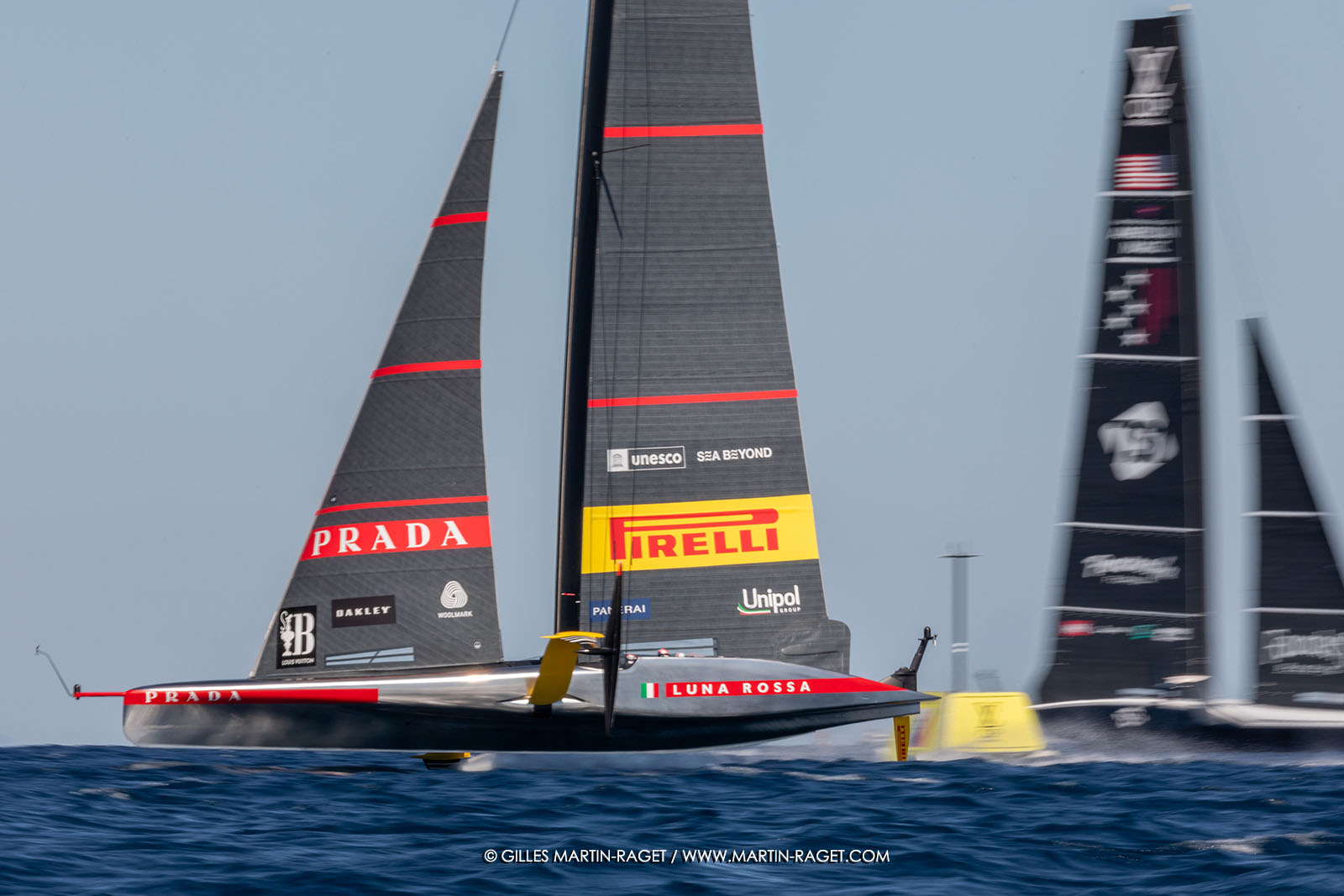 16 09 2024, Barcelona (ESP), 37th America's Cup, Louis Vuitton Cup Semi-final, Race Day 2