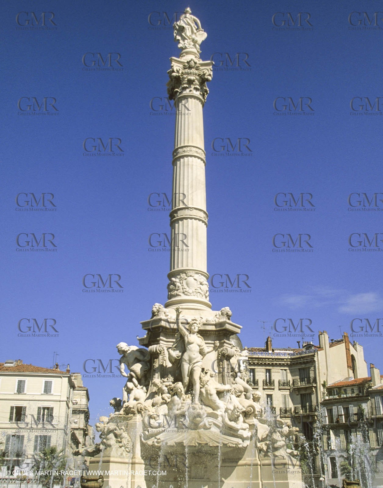 Marseille historical heritage (check keywords for more infos), Fontaine Castellane