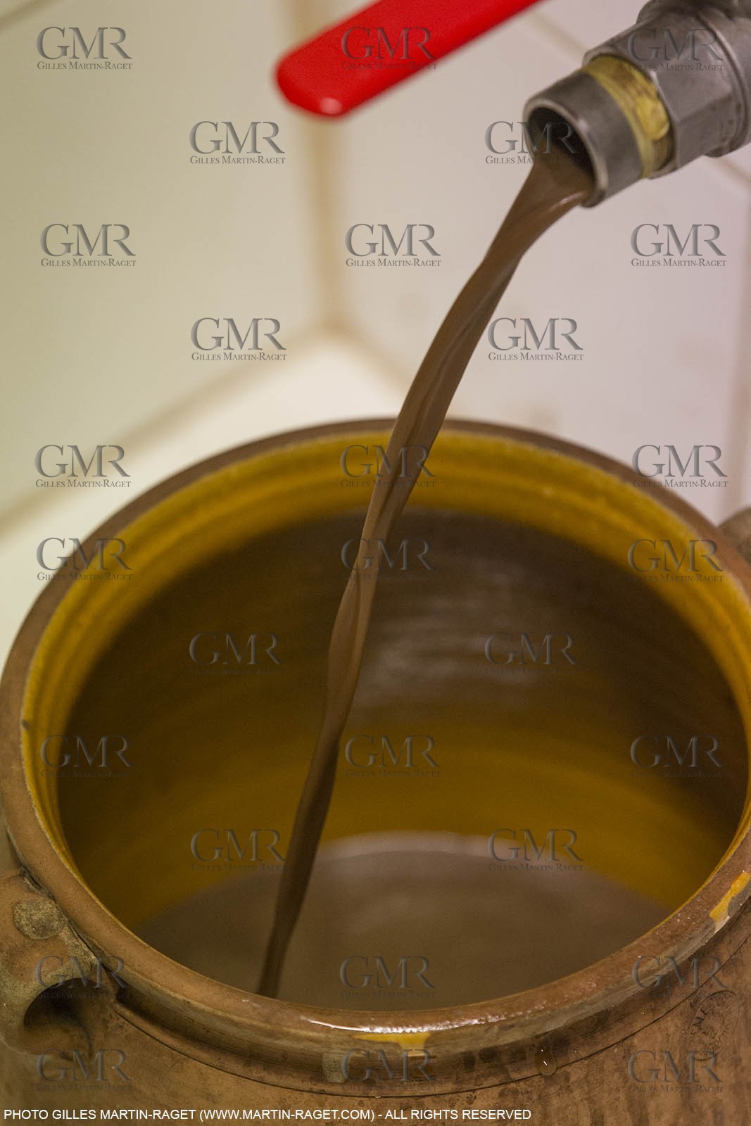 14 11 2015, Saint-Etienne du Grès (FRA,13), traditional making of olive oil at La Croix mill