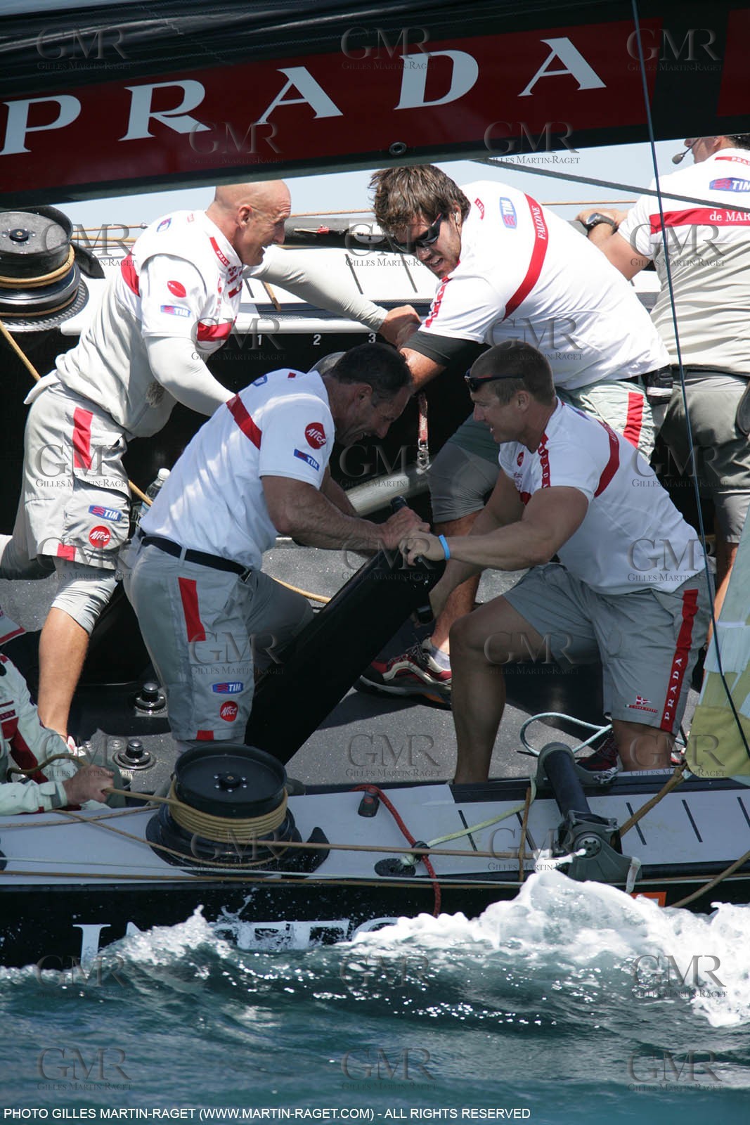 02 06 2007-Valencia (Spain)- 32nd America's Cup - Louis Vuitton Cup Final - Day 2