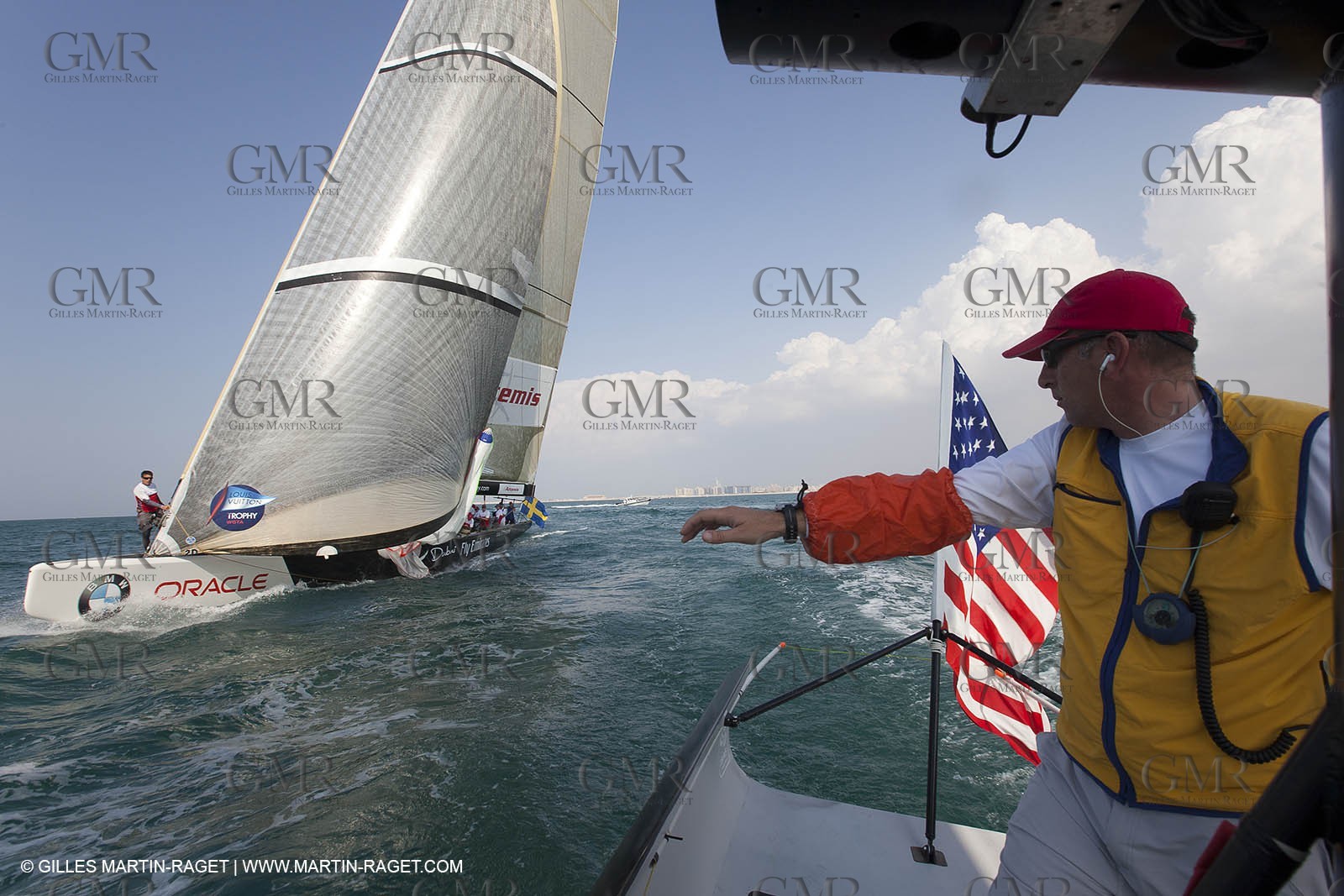 15 11 2010 - Dubai (UAE) - Dubai Louis Vuitton Trophy -  BMW ORACLE Racing Vs Artemis