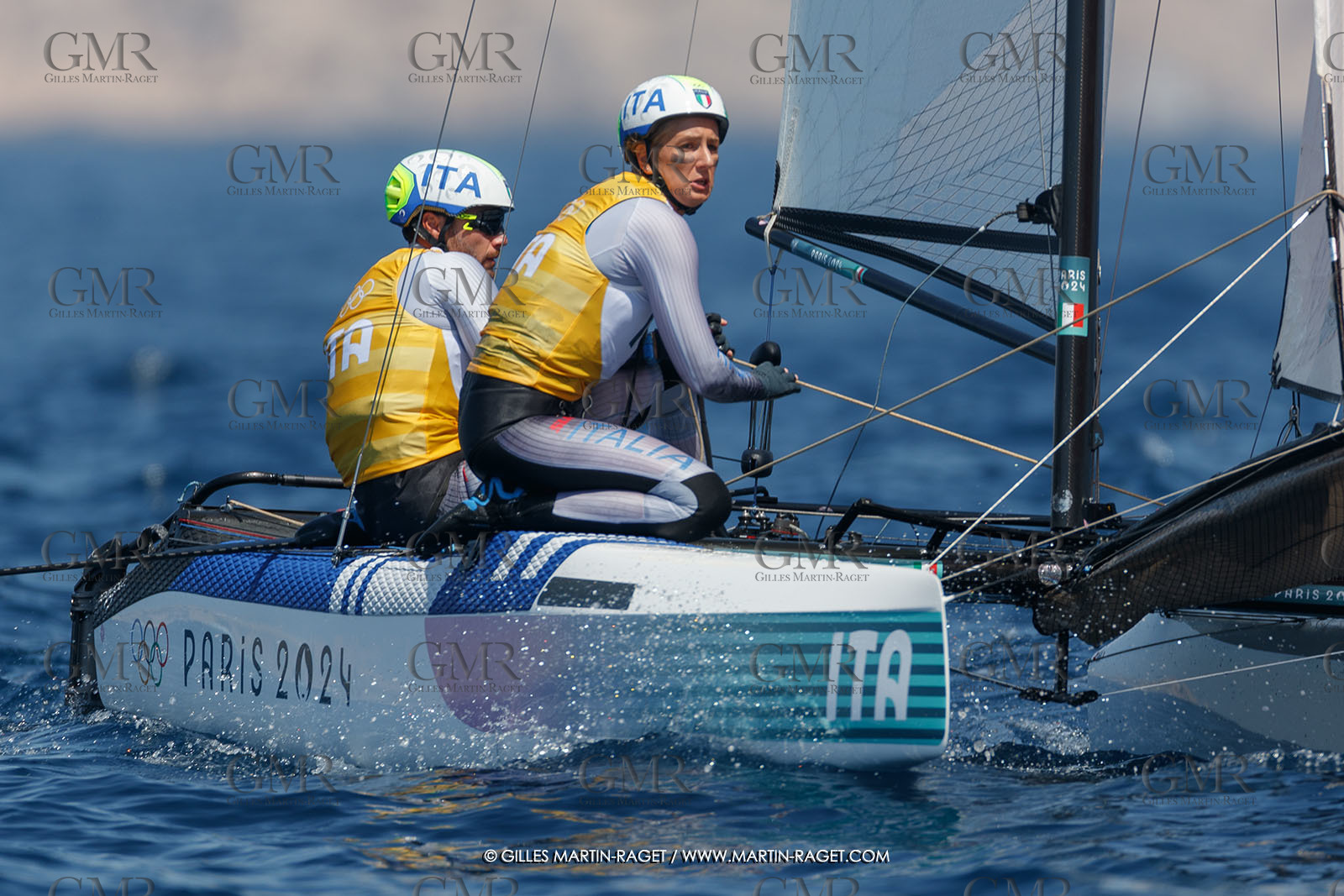 06 08 2024, Marseille (FRA), Paris 2024 Olympic Games, Sailing, Race Day 9