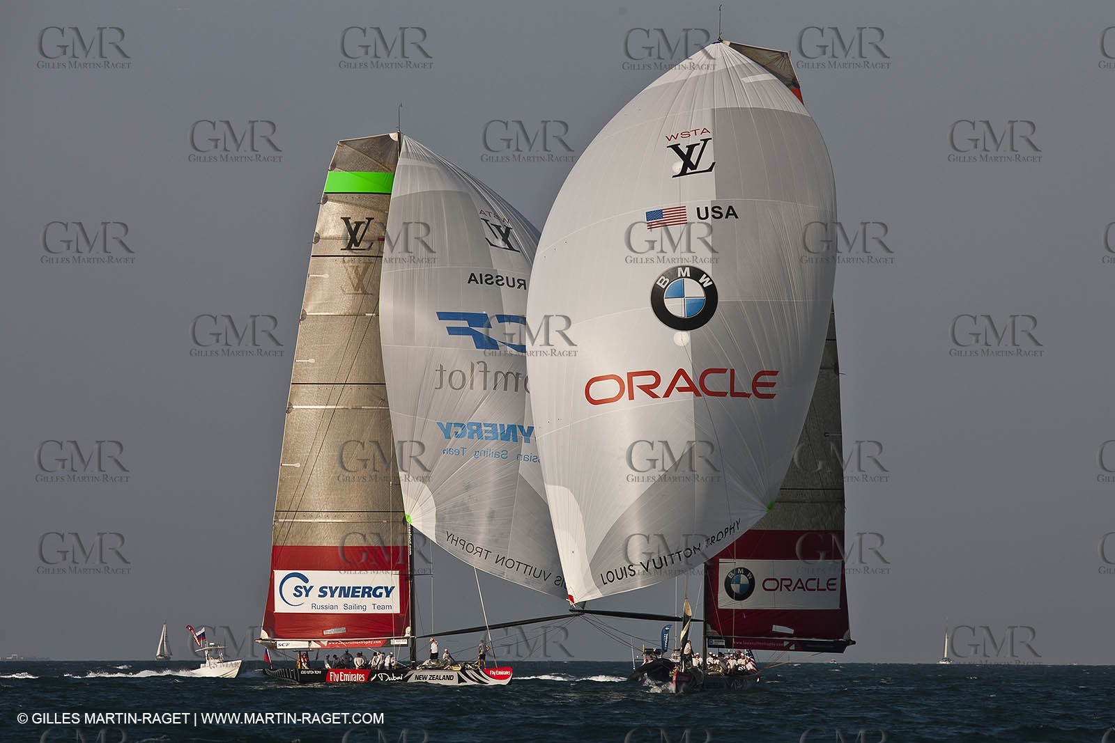 16 11 2010 - Dubai (UAE) - Dubai Louis Vuitton Trophy -  BMW ORACLE Racing Vs Synergy