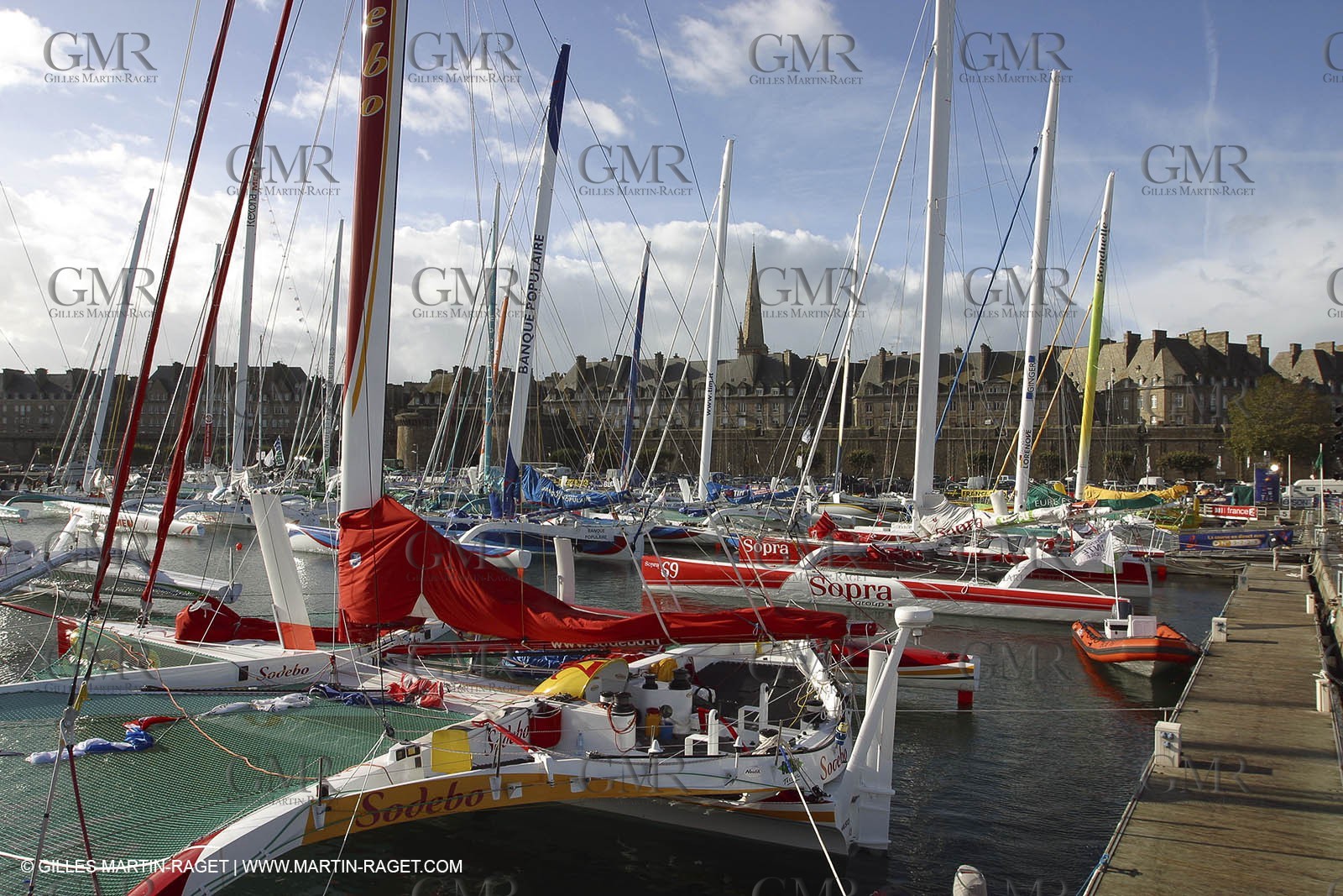 Route du Rhum 2002 - Saint Malo - Preparation