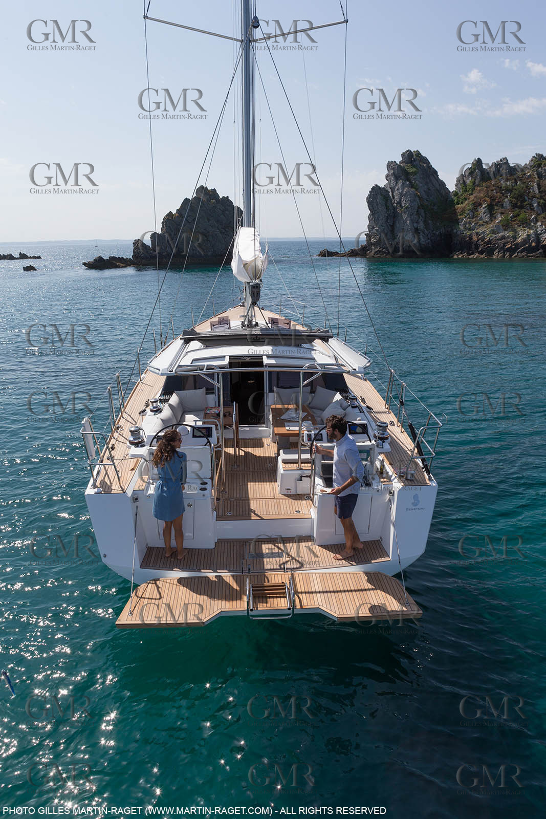 27 08 2016, Camaret-sur-mer (FRA,29), Chantier Bénéteau, Sense 57