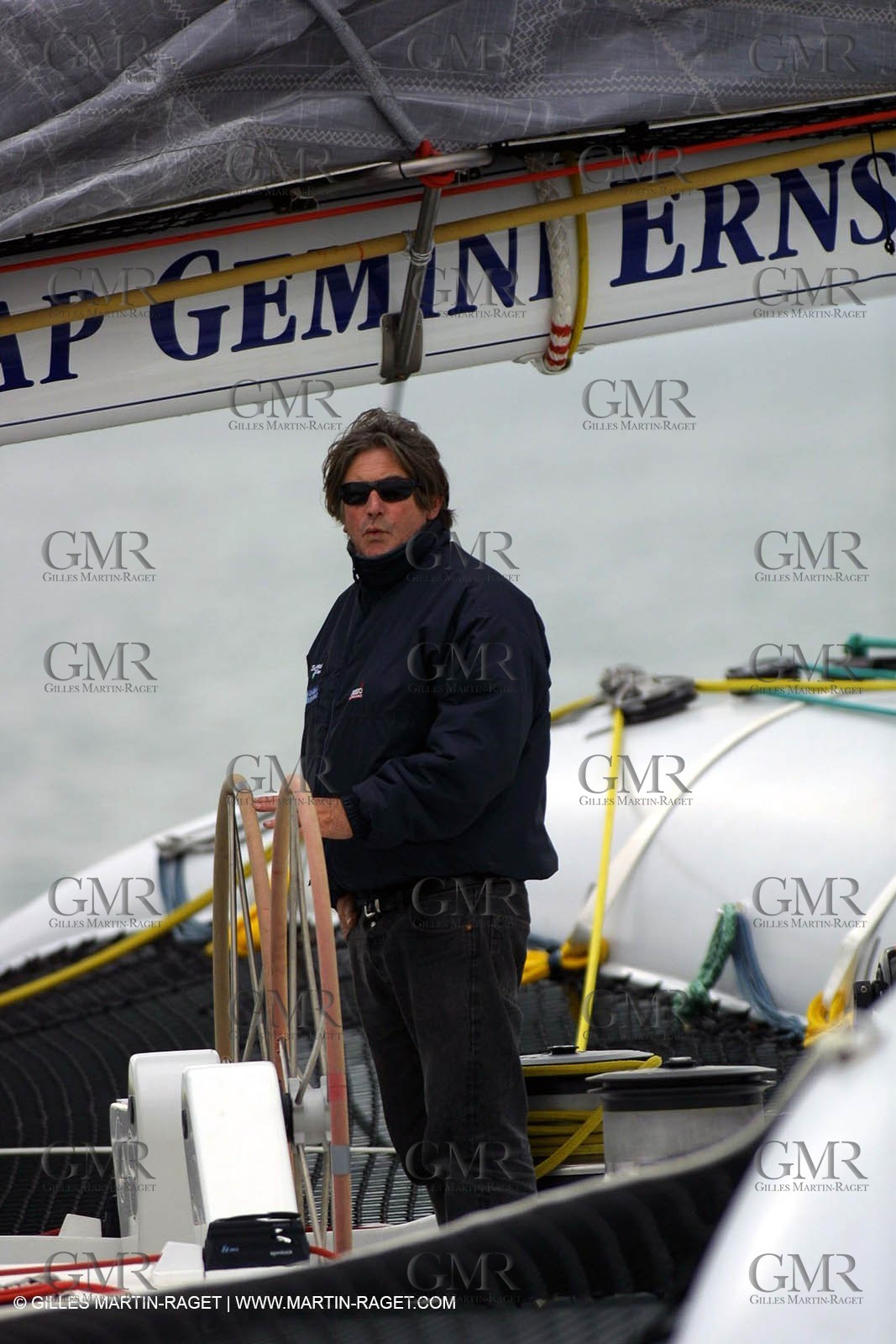 Geronimo - Jules Verne Trophy 2001 start - Brest