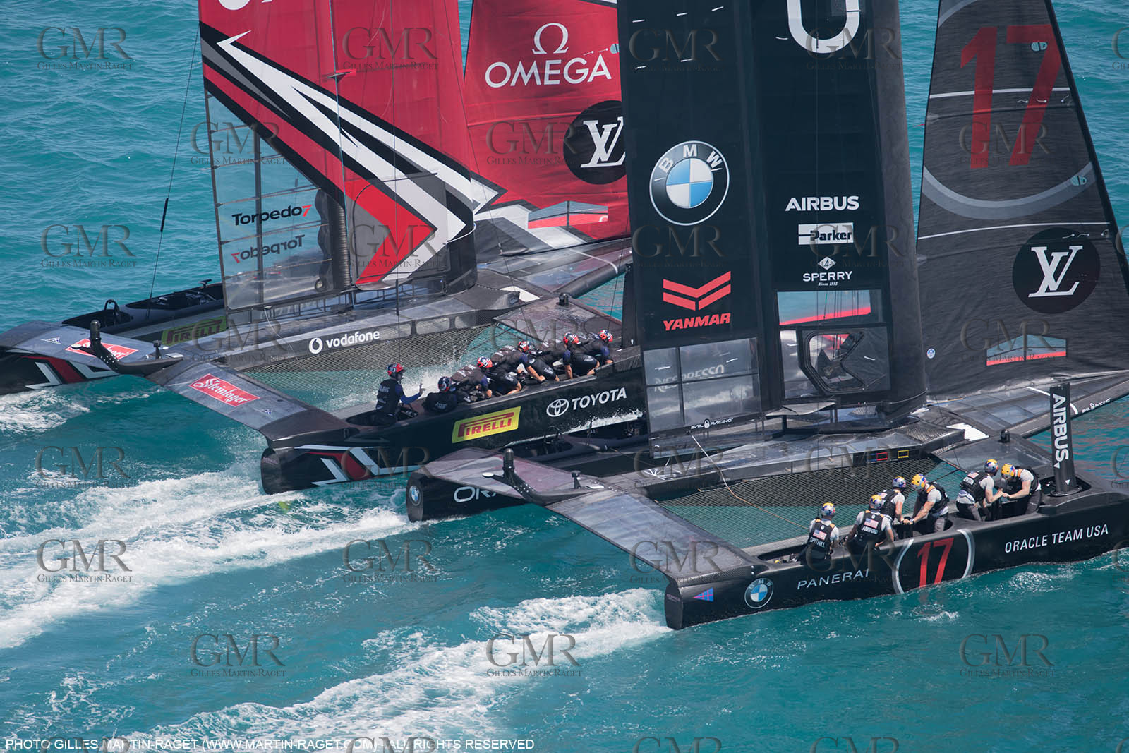 25 06 2017 - Bermuda (BDA) - 35th America's Cup 2017 - 35th America's Cup 2017 Presented by Louis Vuitton, Day 4