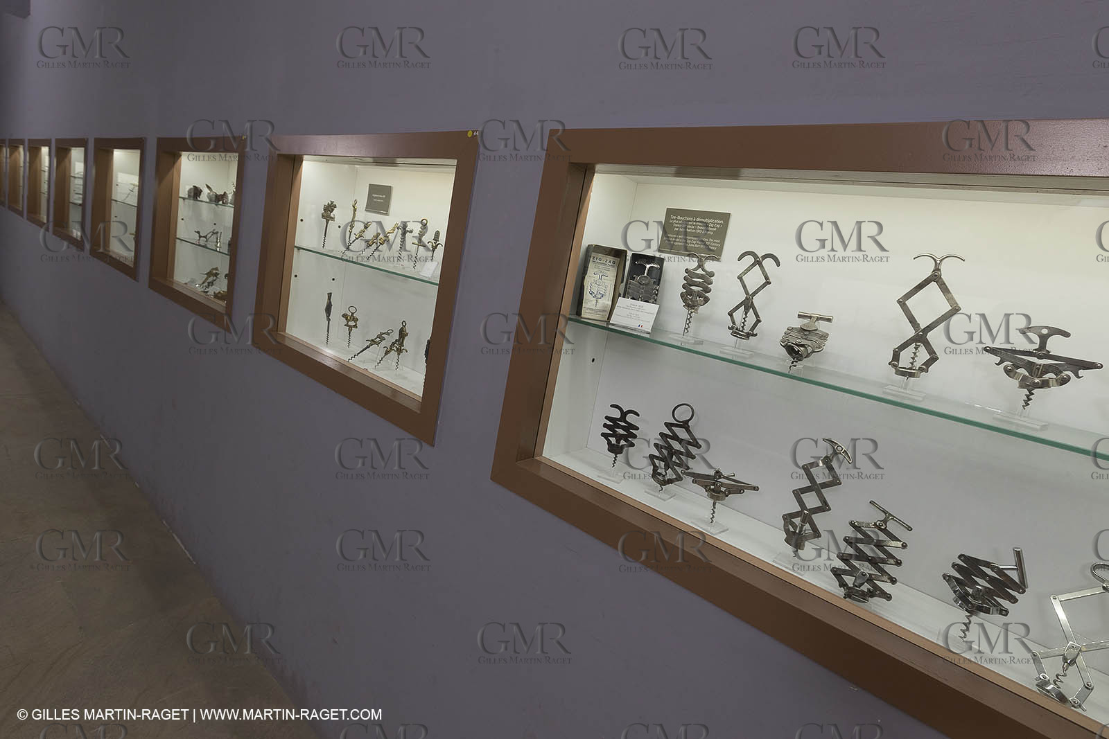 22 06 2018, Ménerbes (FRA,84), Domaine de la Citadelle, Musée du Tire Bouchon