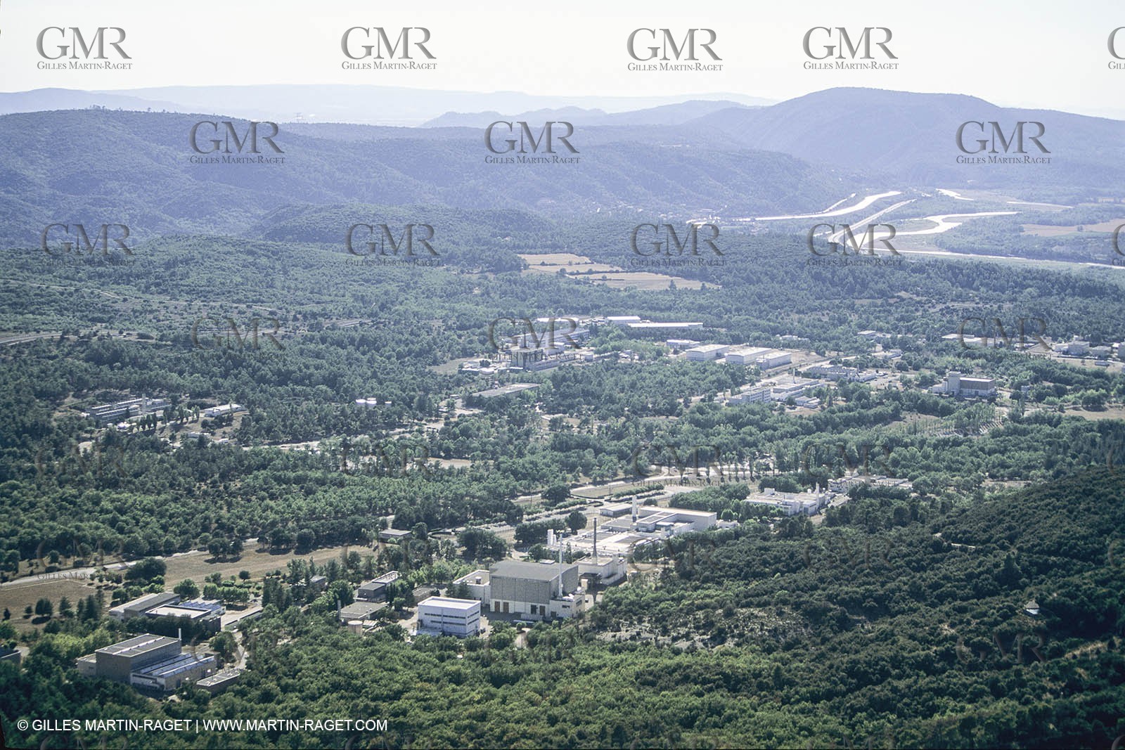 France, Provence, Val de Durance, site de Cadarache