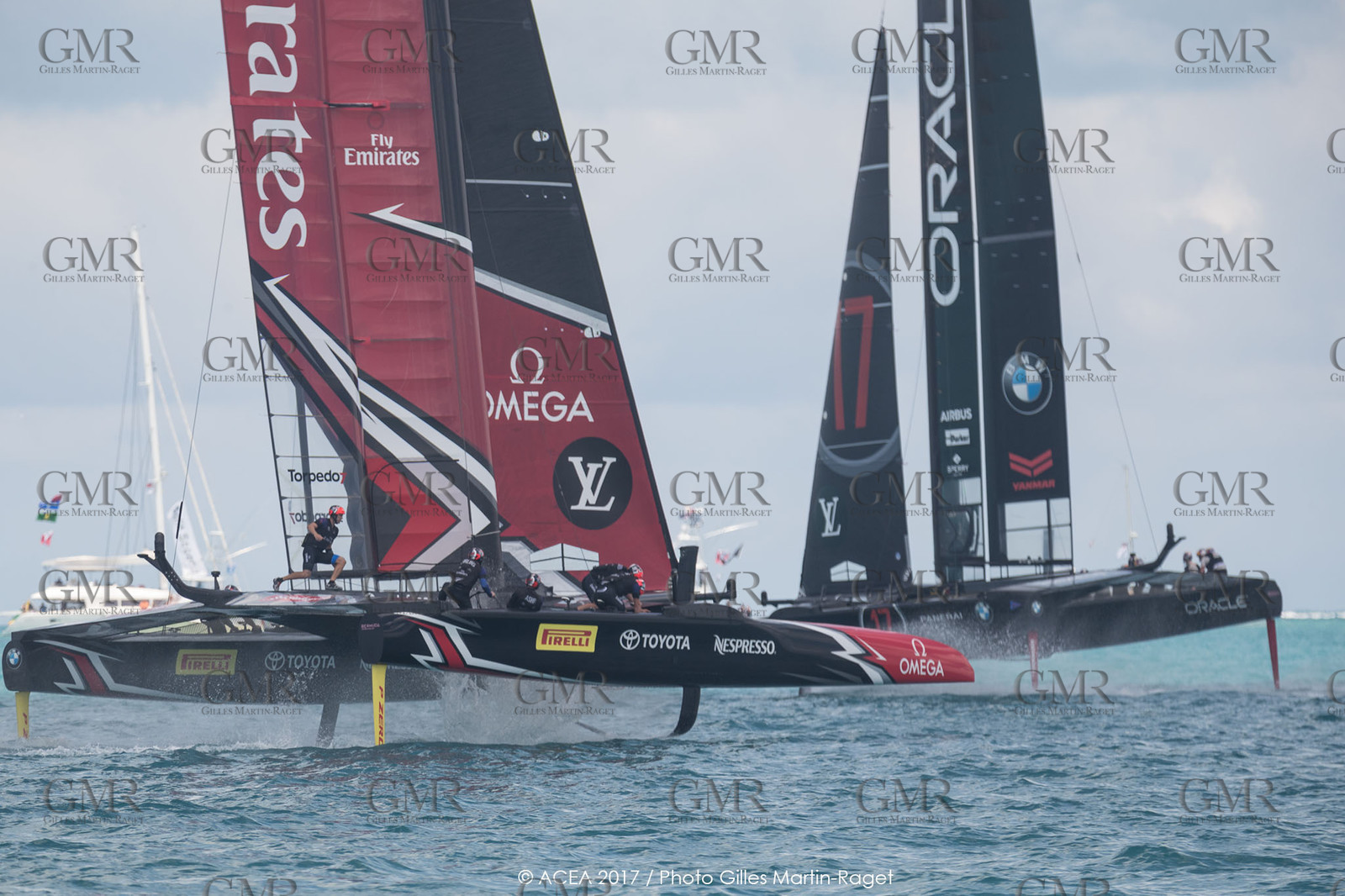 17 06 2017 - Bermuda (BDA) - 35th America's Cup 2017 - 35th America's Cup Match Presented by Louis Vuitton, Race day 1