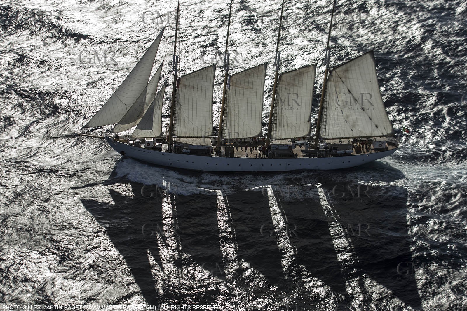 30 09 2013 - Toulon (FRA,83) - Toulon Voiles de Légende - Start towards La Spezia - Santa Maria Manuela