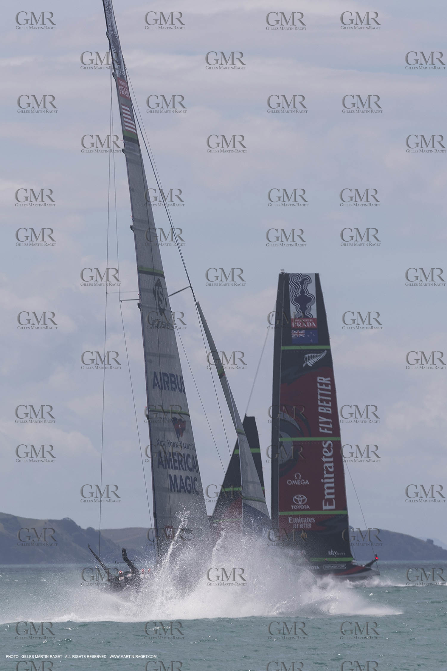 08 12 2020 - Auckland (NZL) - 36th America's Cup - Practice Sessions - Day 1