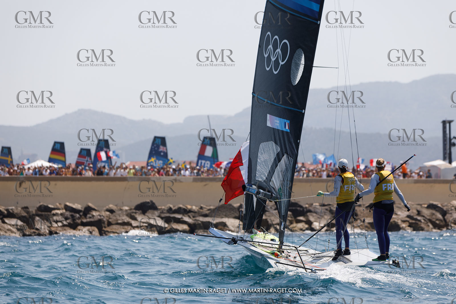 02 08 2024, Marseille (FRA), Paris 2024 Olympic Games, Sailing, Race Day 5,