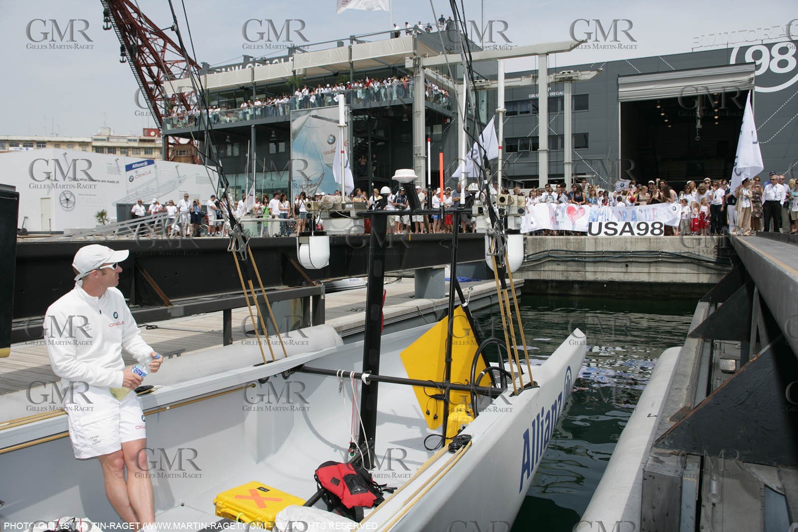20 05 2007-Valencia (Spain)- 32nd America's Cup - Louis Vuitton Cup - Semi-final - Day 7 - BMW ORACLE racing