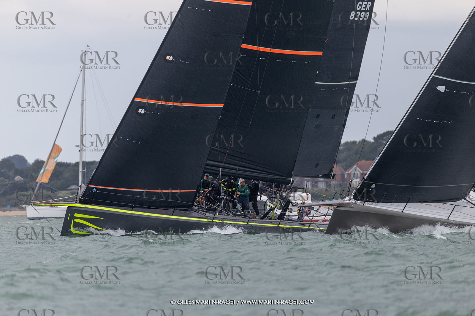 22 07 2025, Cowes (UK, IOW), Admiral's Cup 2025, Inshore Races 1 & 2,
