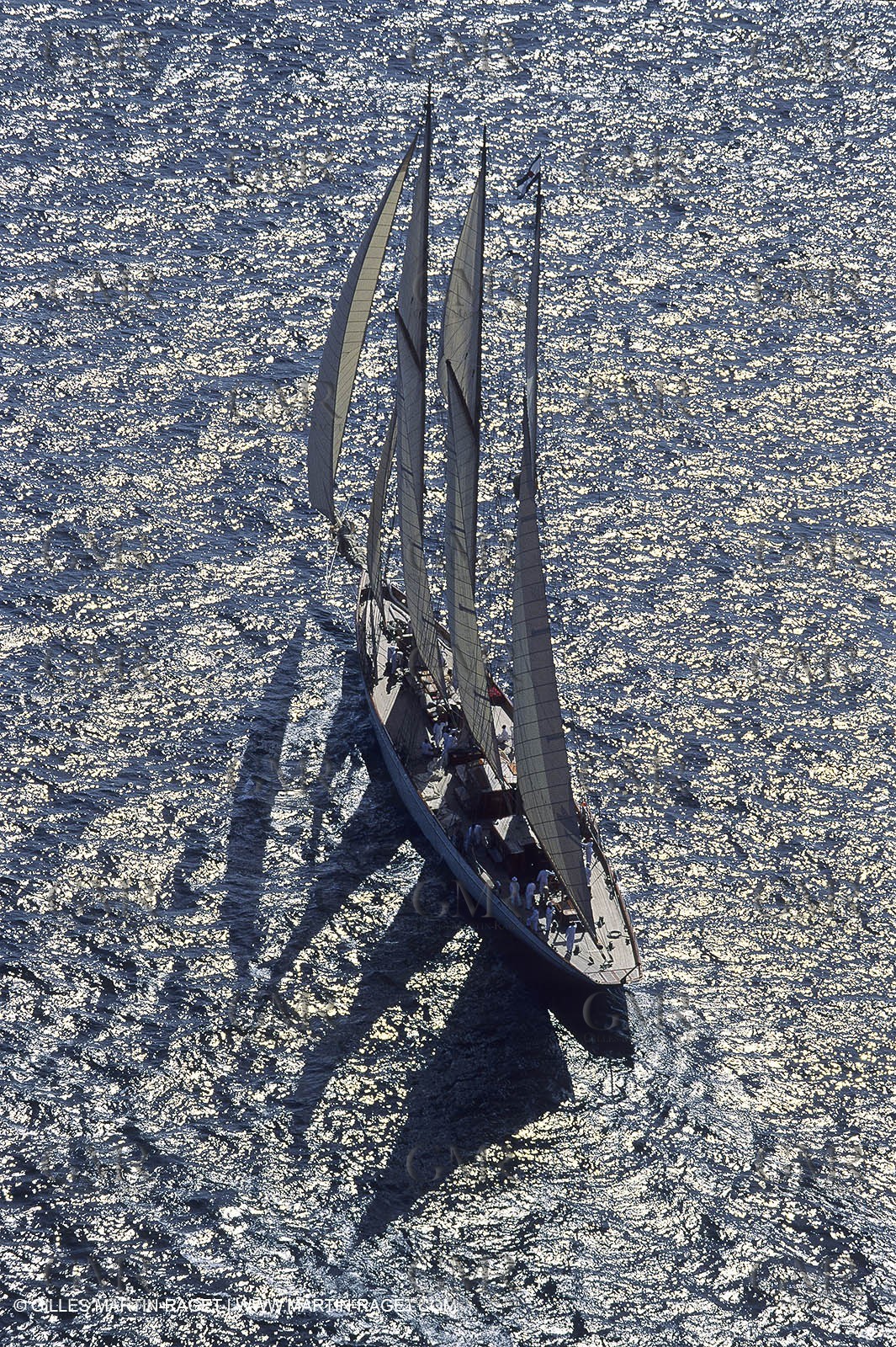 Sailing, Classic yachts, Nioulargue 1992,  Saint-Tropez (FRA,83)