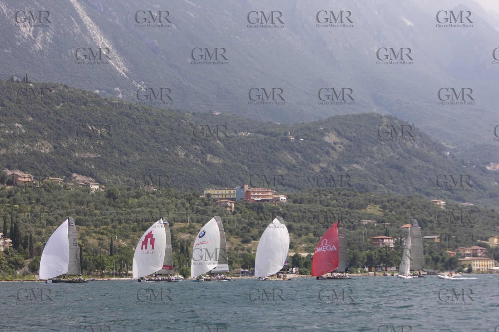 11 07 2008 - Malcesine (ITA, Lake Garda) - RC 44 World Championsship - Malcesine SLAM Cup 08 - Day 3
