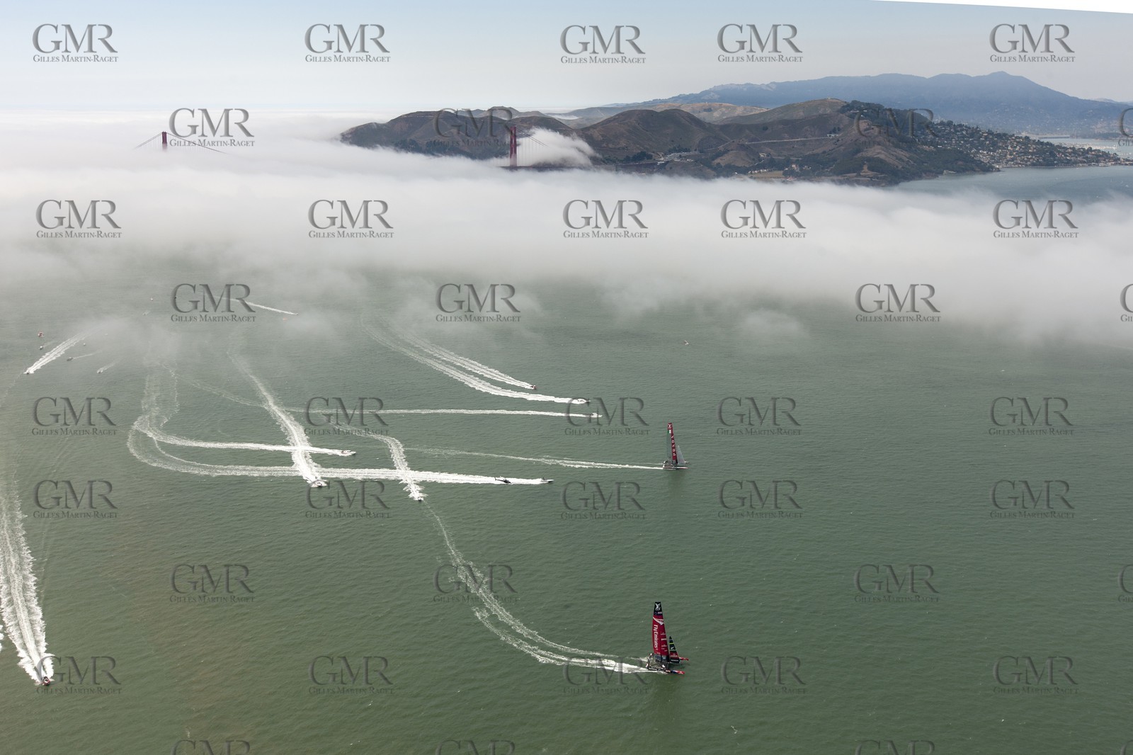 18 08 2013 - San Francisco (USA,CA) - 34th America's Cup - Louis Vuitton Cup Final Day 2